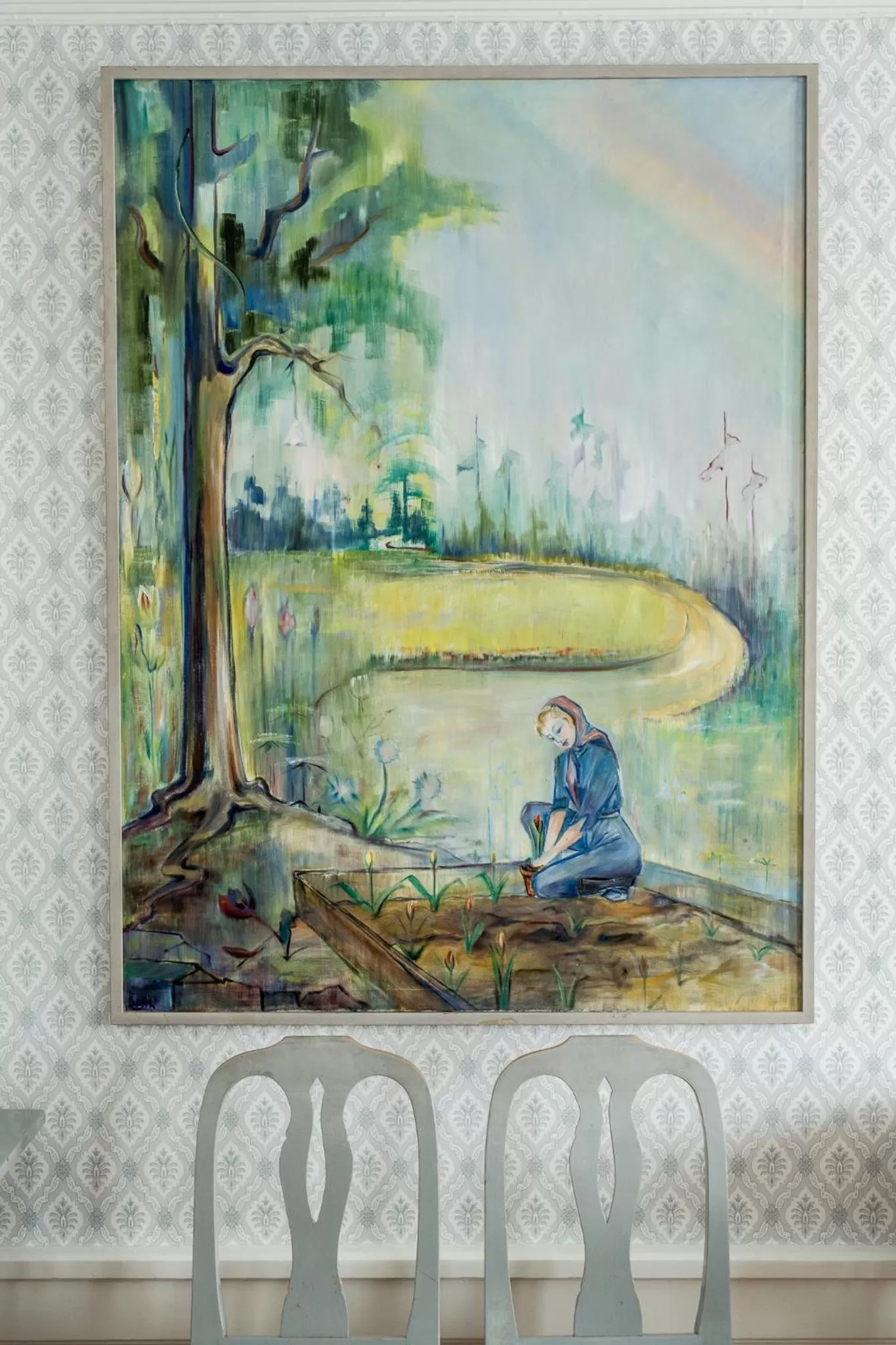 Decorative detail in Snöå Bruk Hotell och konferens