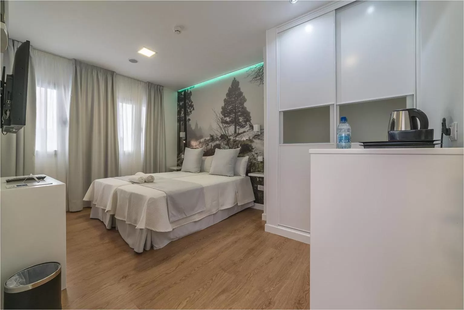 Bed in Hotel Ciudad del Mar