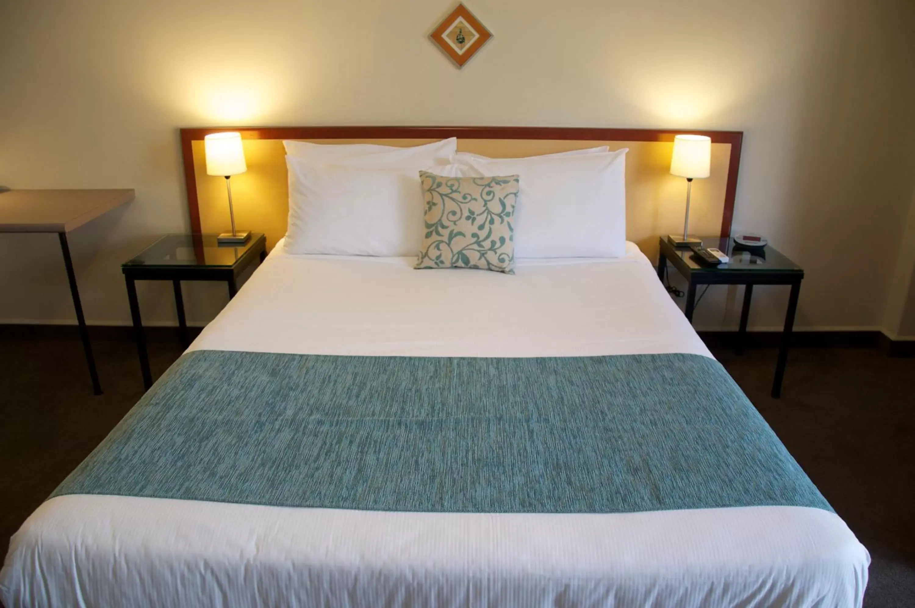 Bed in Tuscany Villas Whakatane