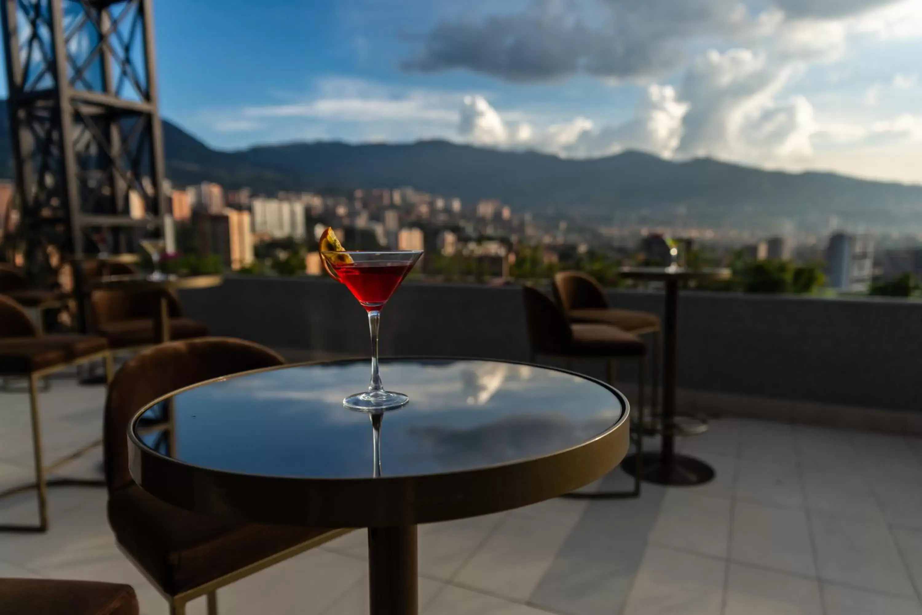 Balcony/Terrace in Hotel York Luxury Suites Medellin by Preferred