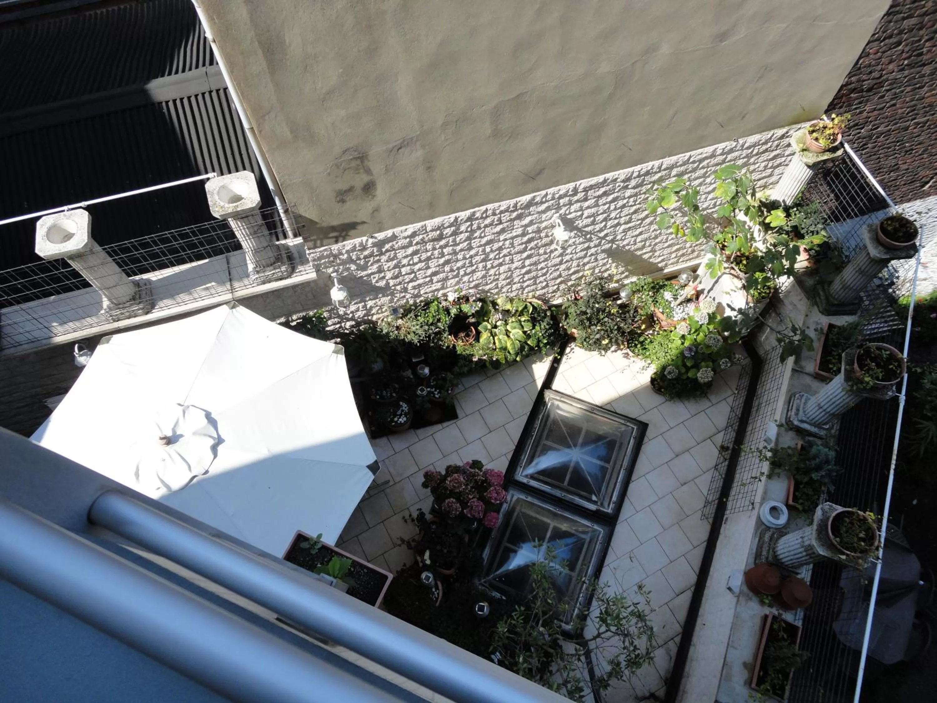 Balcony/Terrace in Aparthotel Résidence Bara Midi