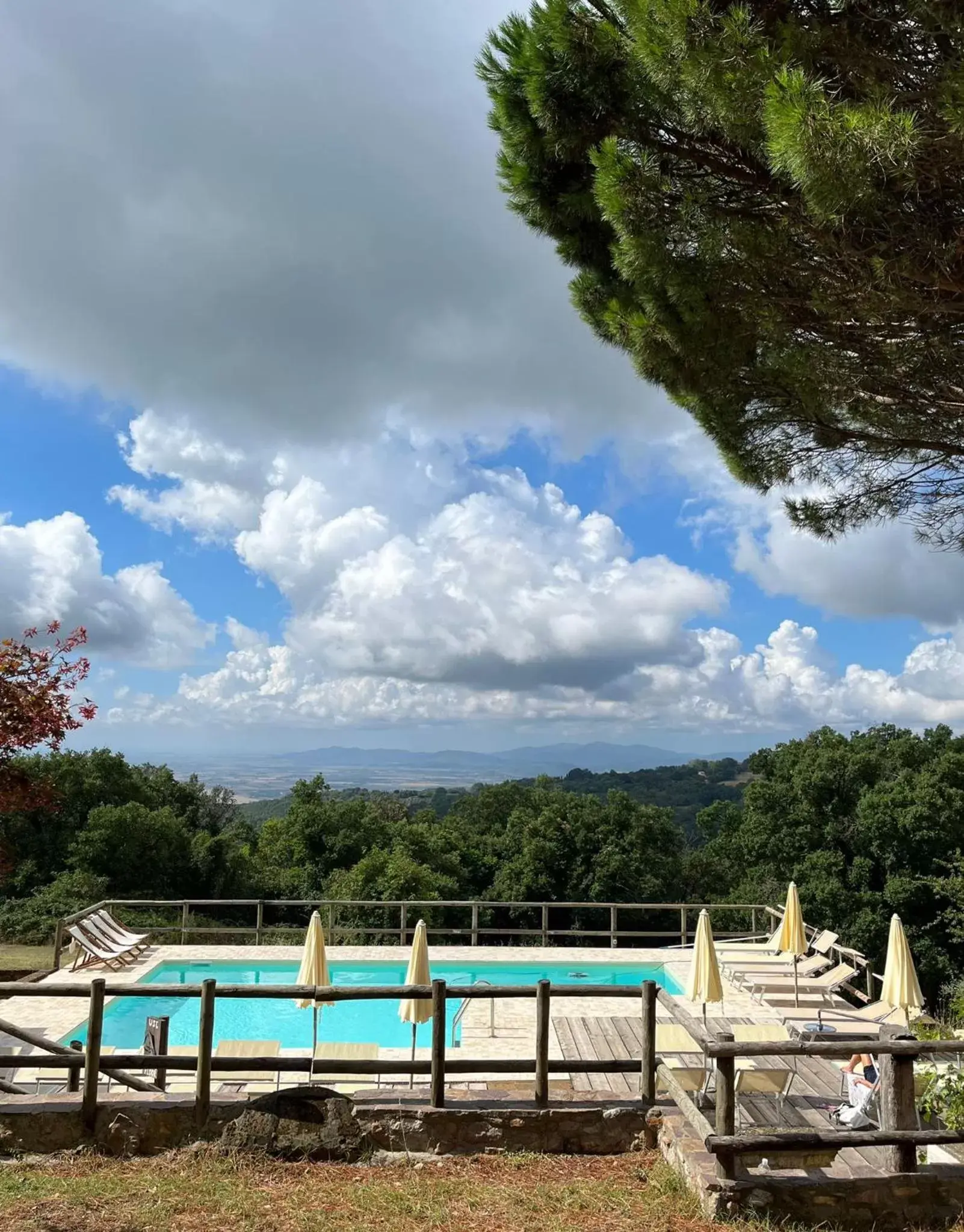 Swimming Pool in B&B Podere Camaiano