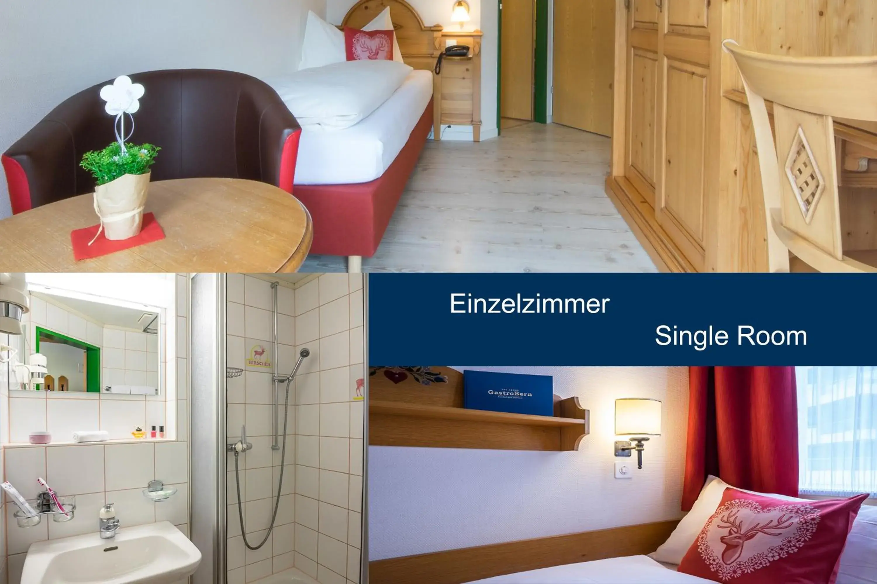 Shower in Hotel Hirschen - Grindelwald