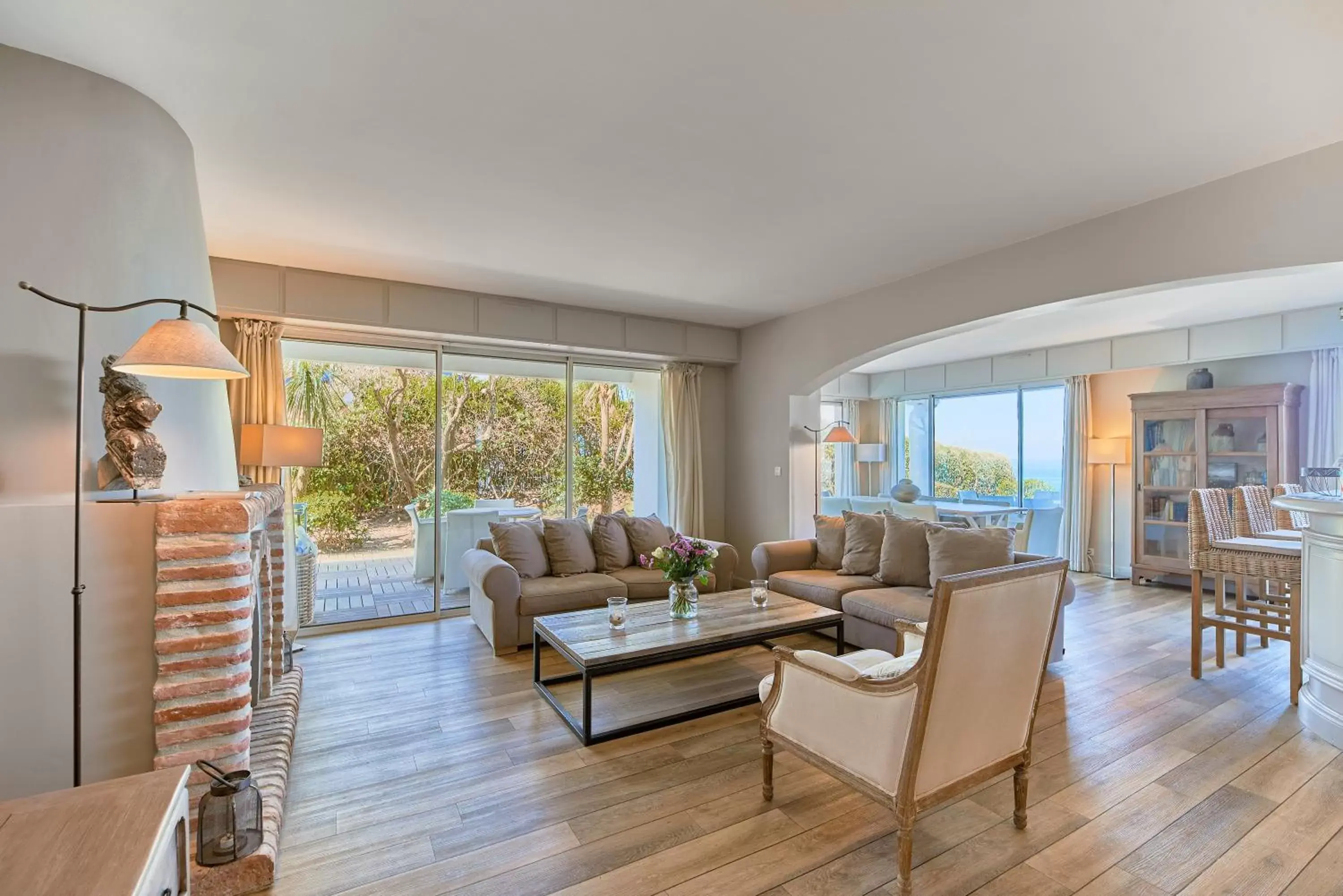 Living room, Seating Area in Villa L'Arche