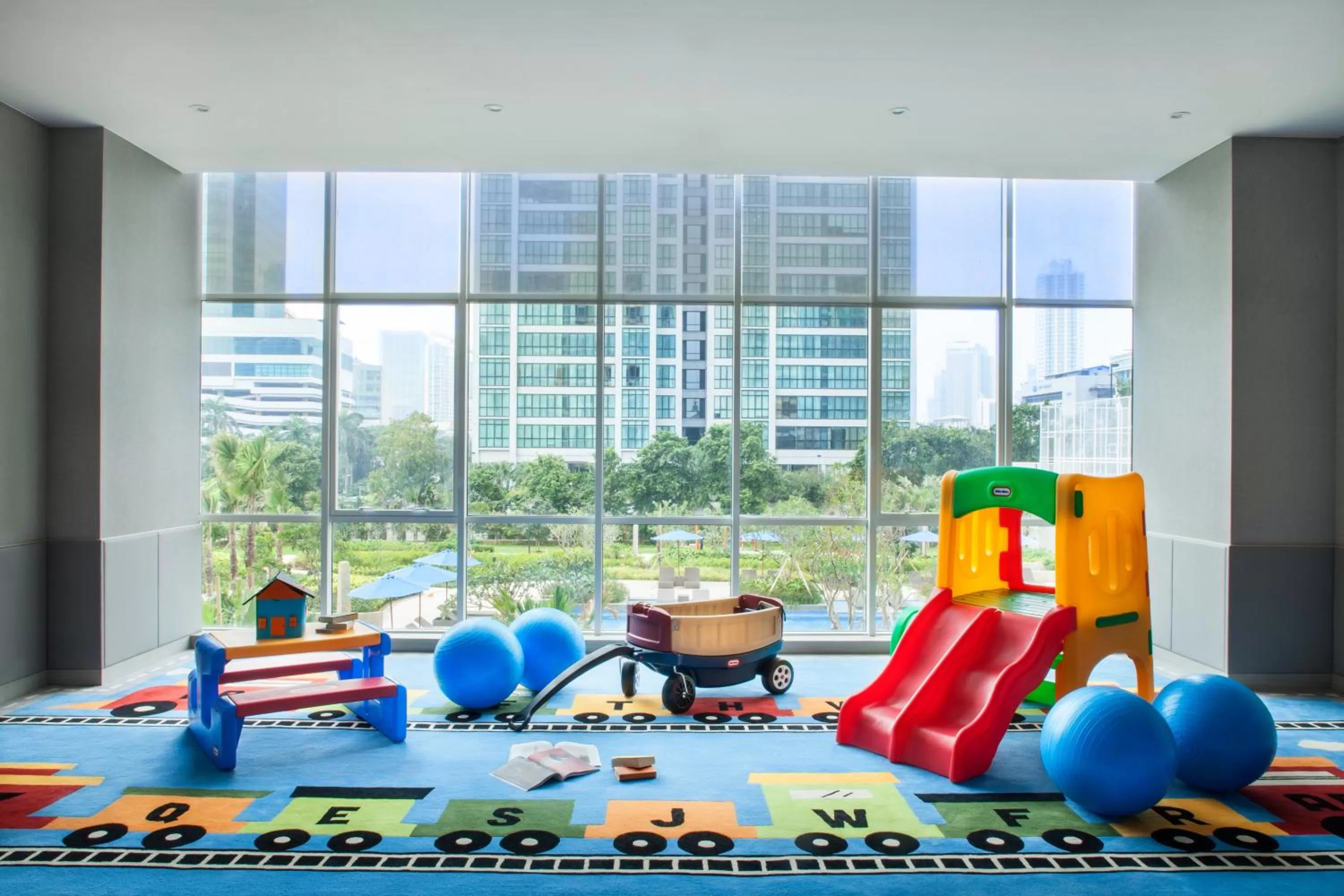 Children play ground in Fraser Place Setiabudi Jakarta