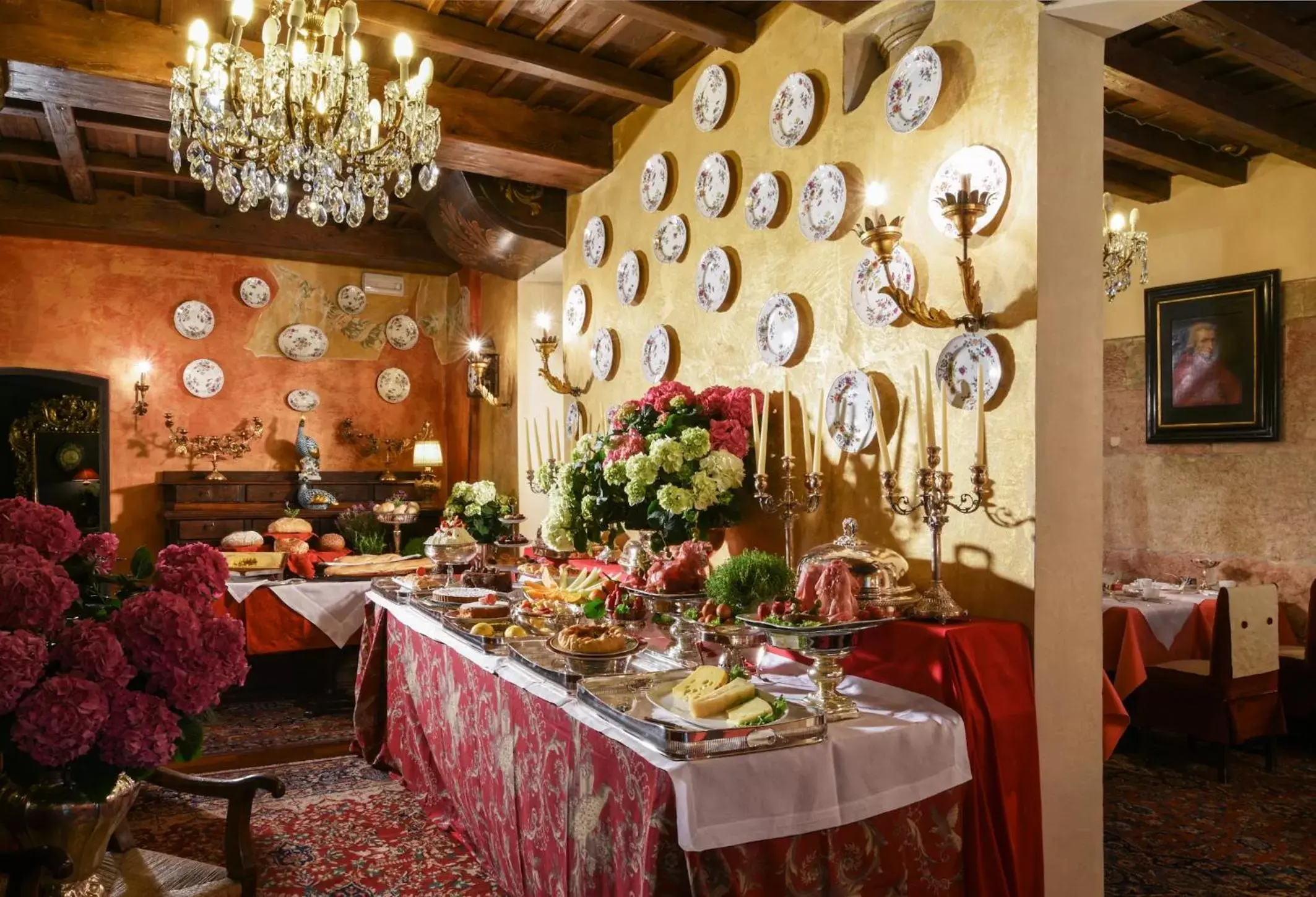 Dining area, Restaurant/Places to Eat in Hotel Gabbia D'Oro