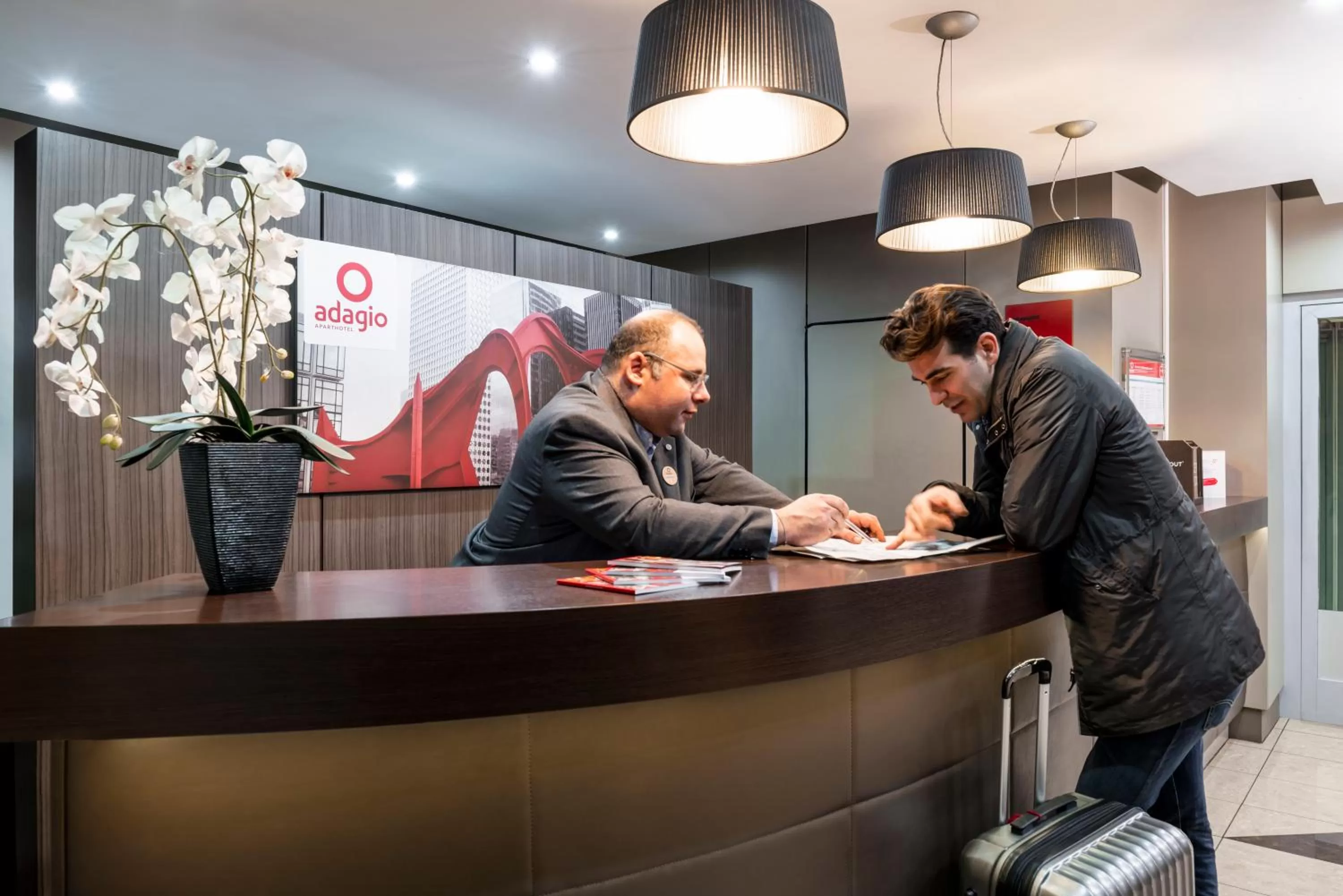 Lobby or reception in Aparthotel Adagio La Défense Esplanade
