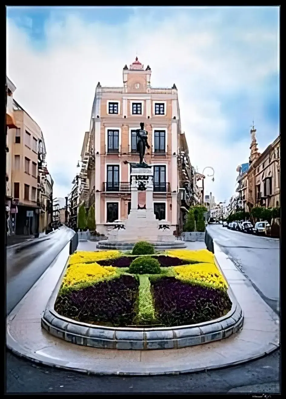 City view, Property Building in Hostal Colon Antequera