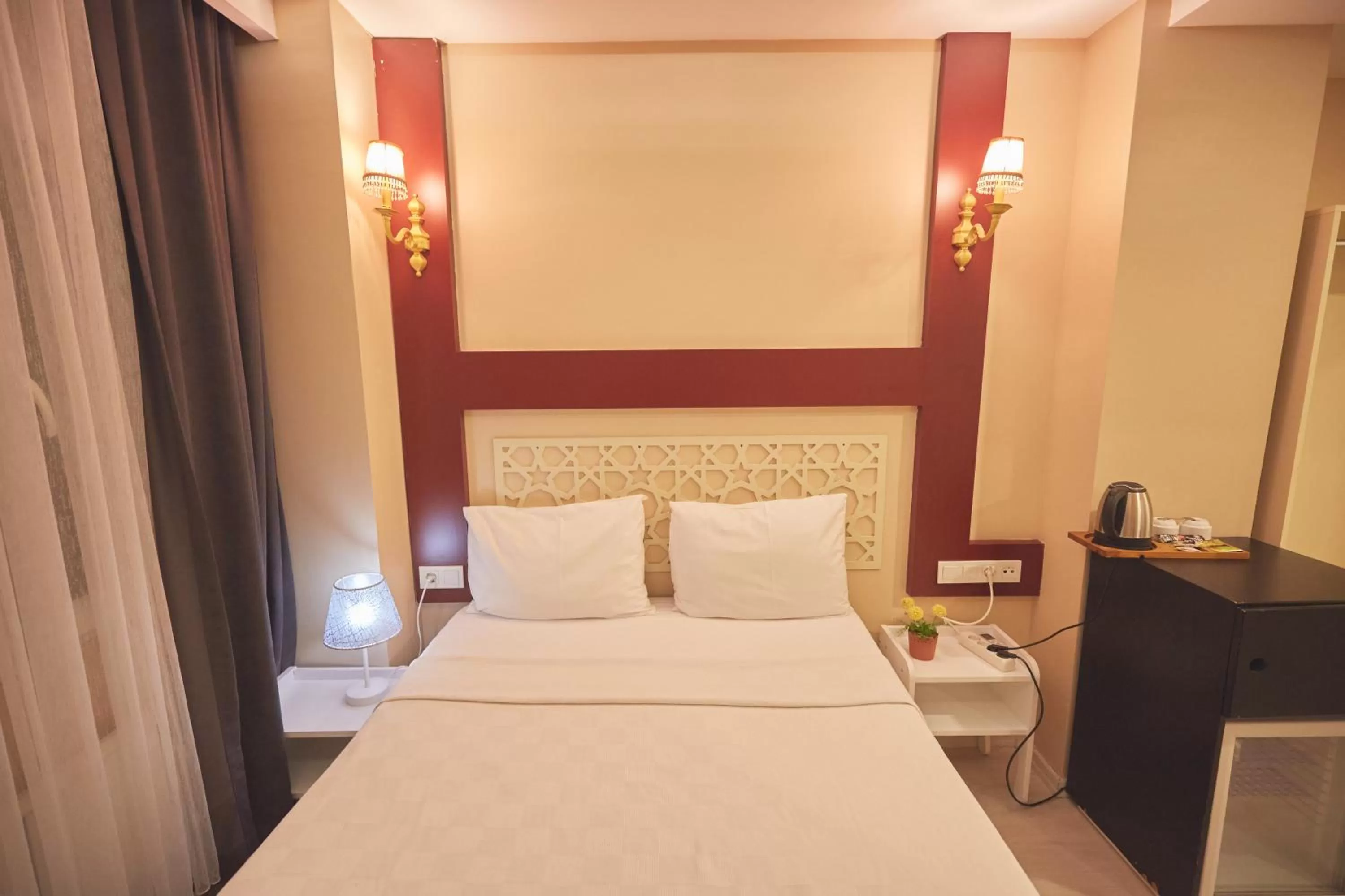 Bed in Albatros Hagia Sophia Hotel