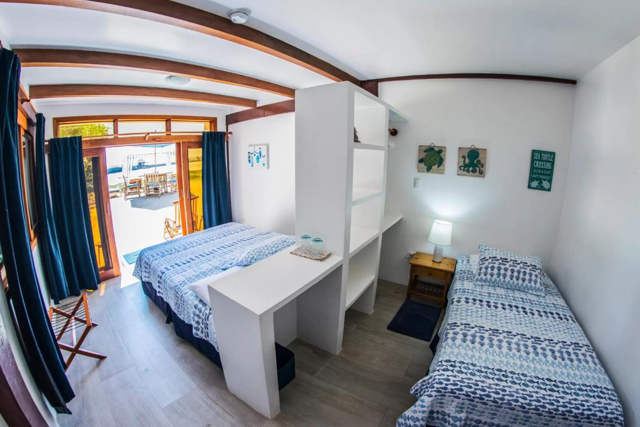 Bed in The Isabela Beach House