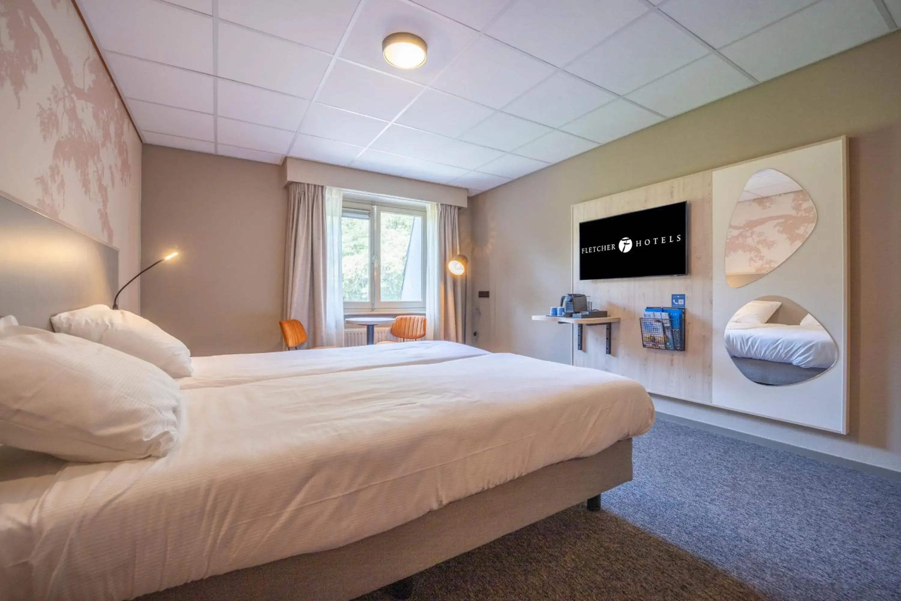 Photo of the whole room, Bed in Fletcher Hotel-Restaurant De Scheperskamp