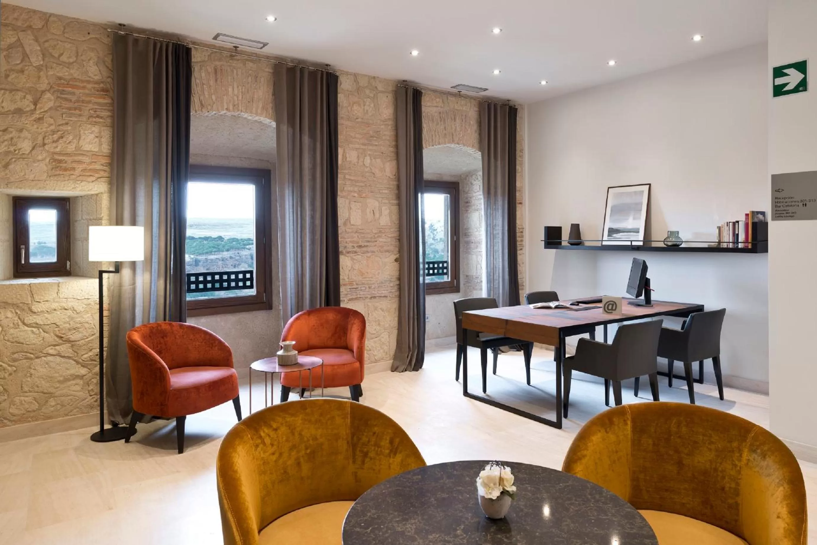 Library in Áurea Convento Capuchinos by Eurostars Hotel Company