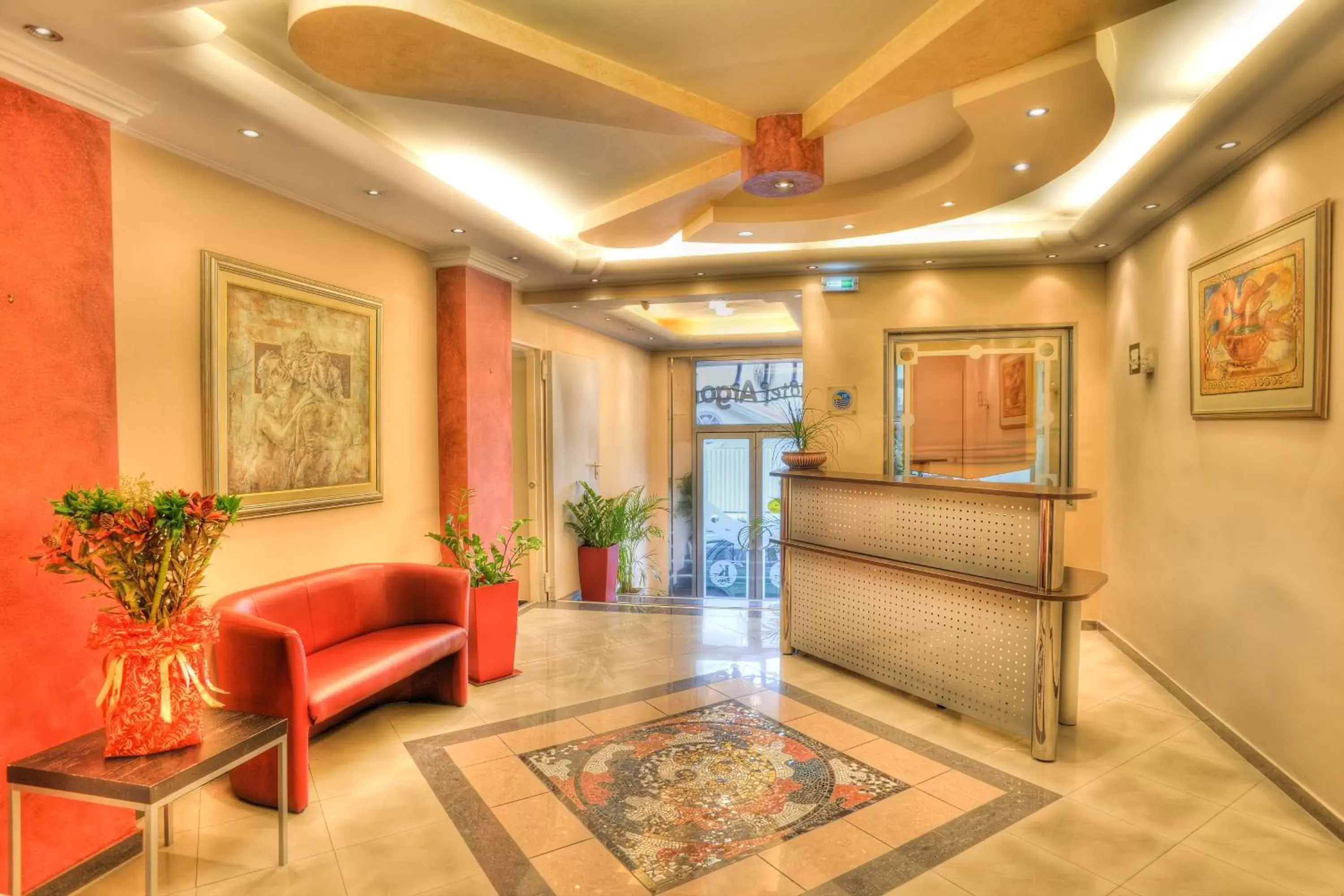 Lobby or reception, Lobby/Reception in Argo Hotel Piraeus