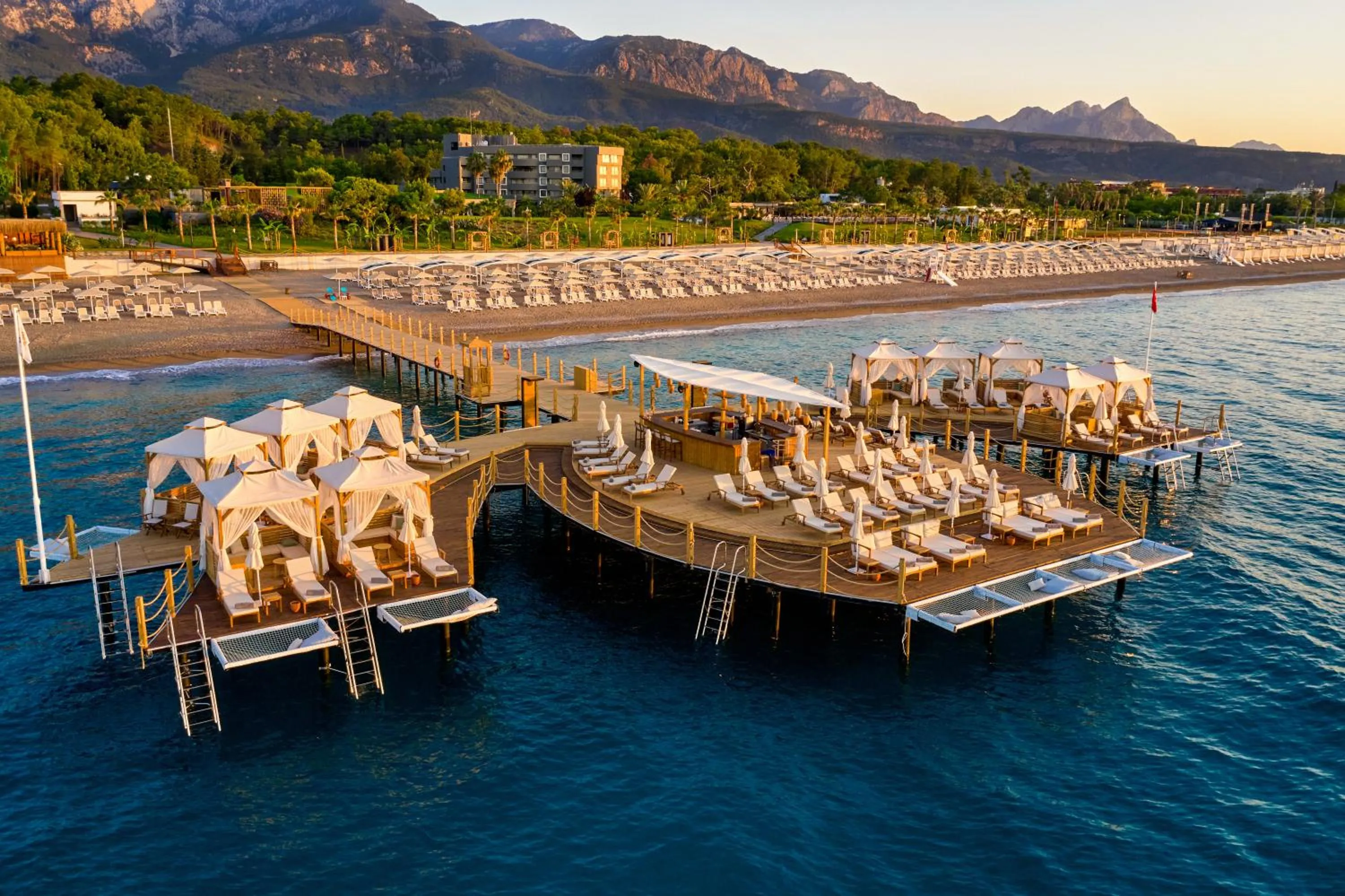 Beach in Mövenpick Resort Antalya Tekirova - Ultra All Inclusive