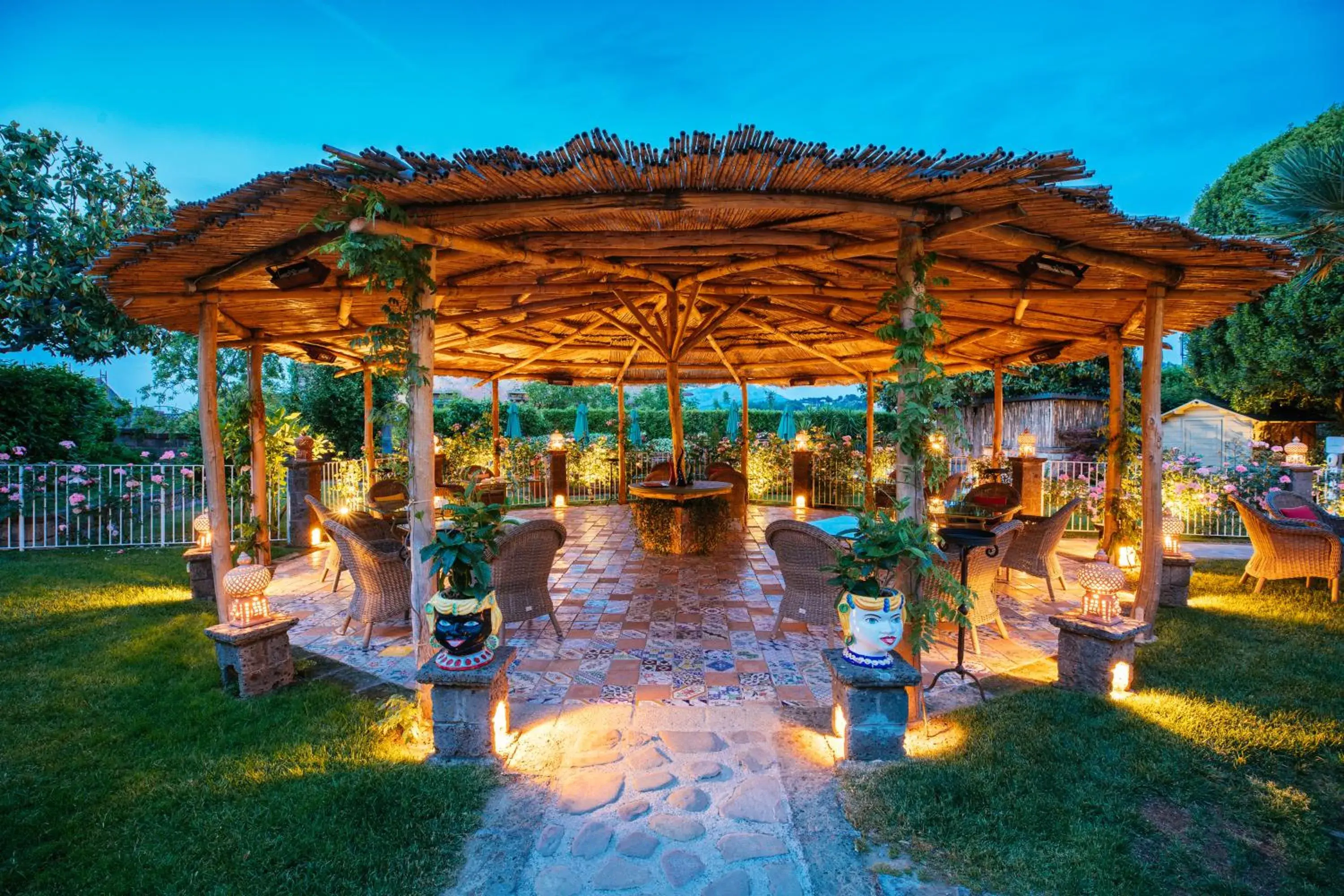 Patio in Boutique Hotel Don Alfonso 1890