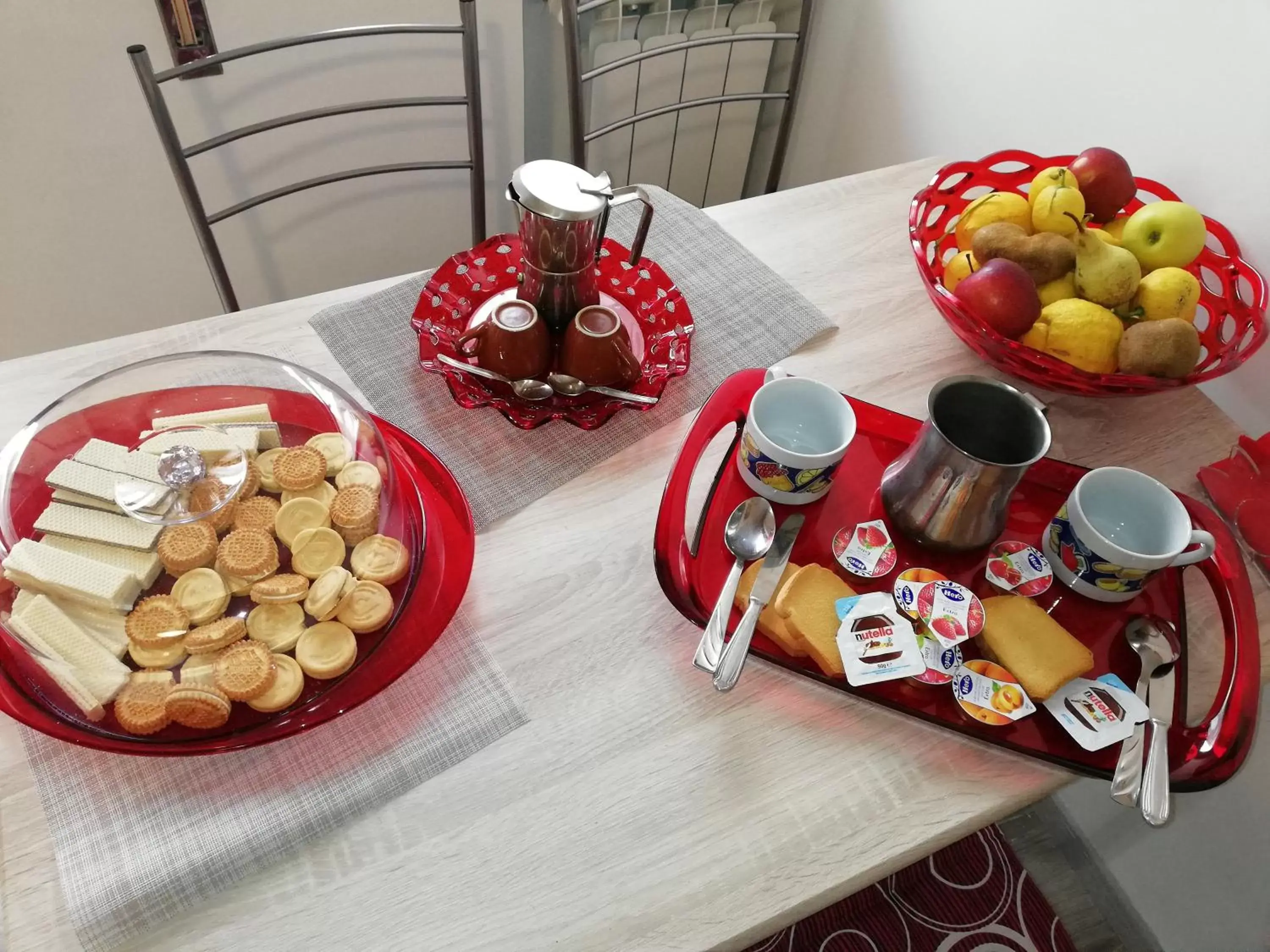 Italian breakfast in B&B Centrum Palmi