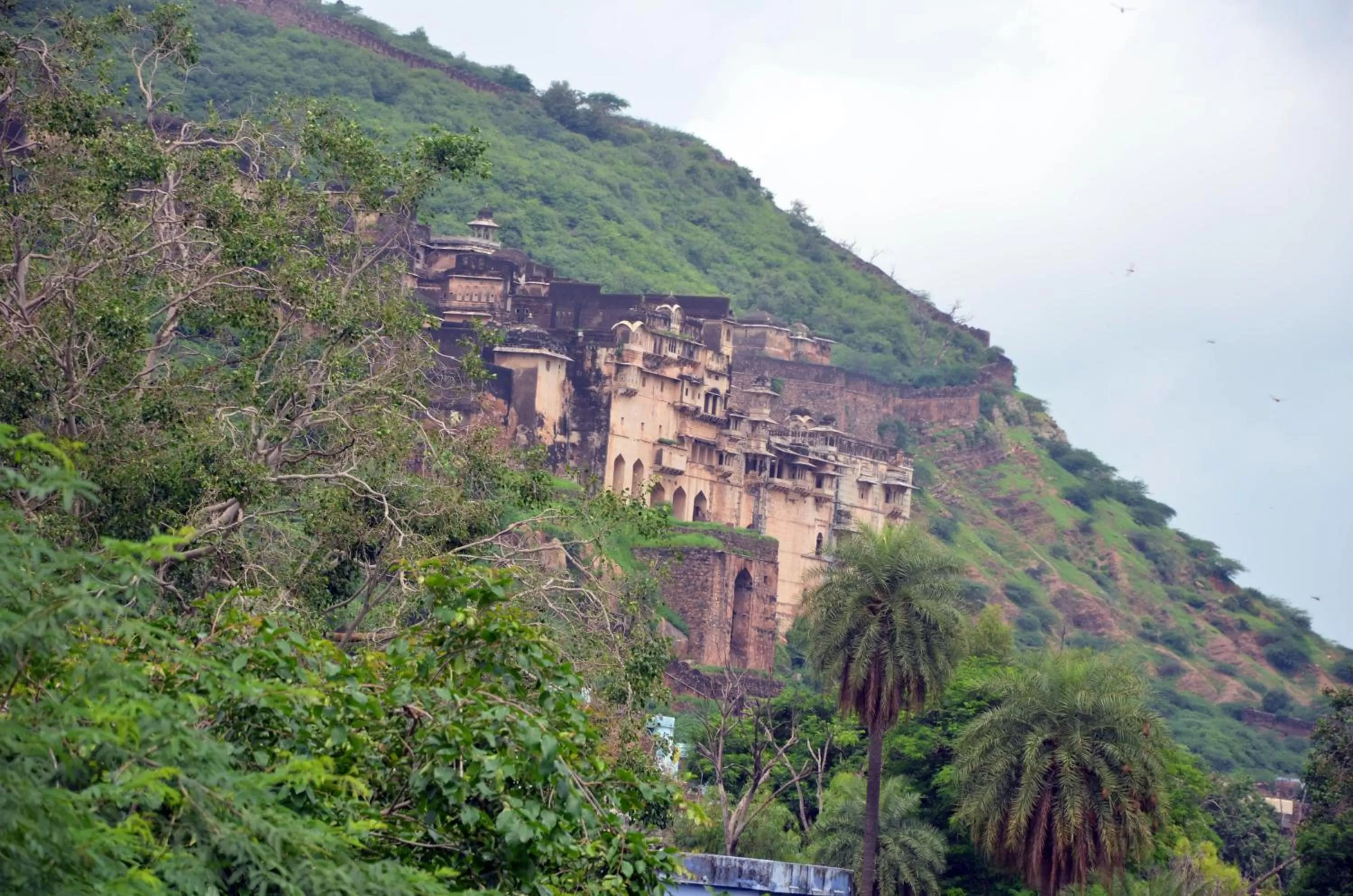 Mountain view, Natural Landscape in Hotel Bundi House