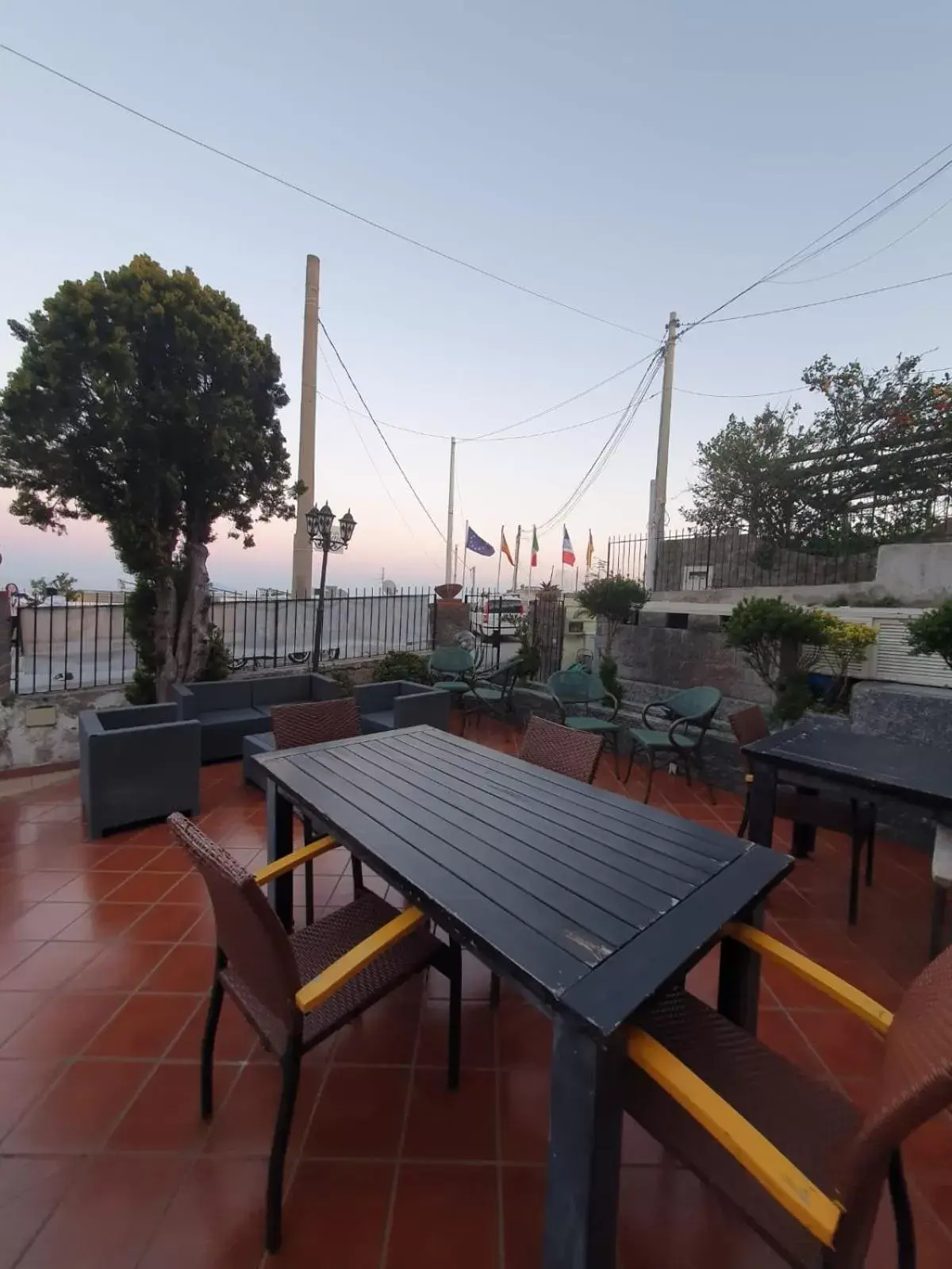 Patio in Hotel Mareluna Ischia