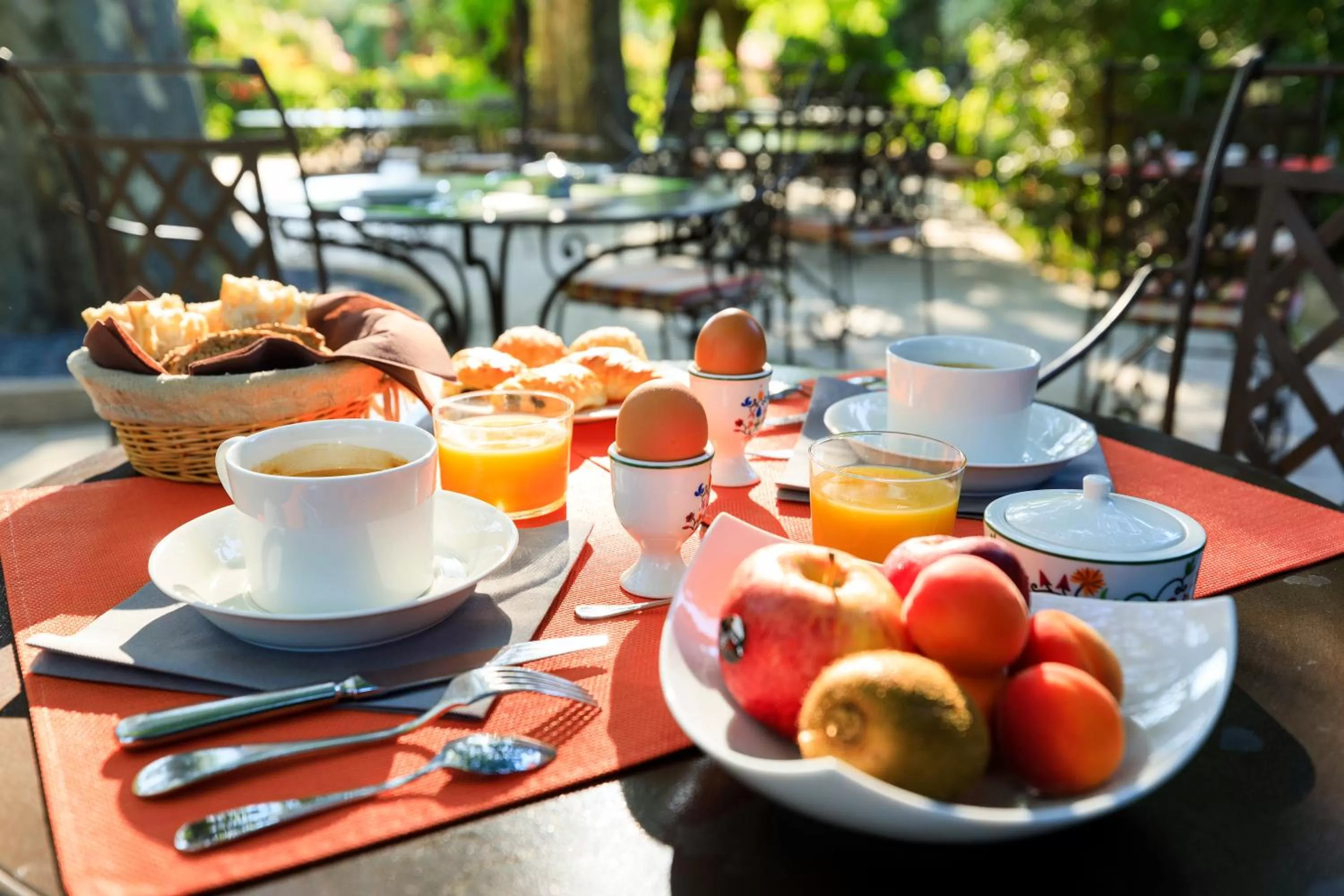 Breakfast in Hôtel Mas Valentine