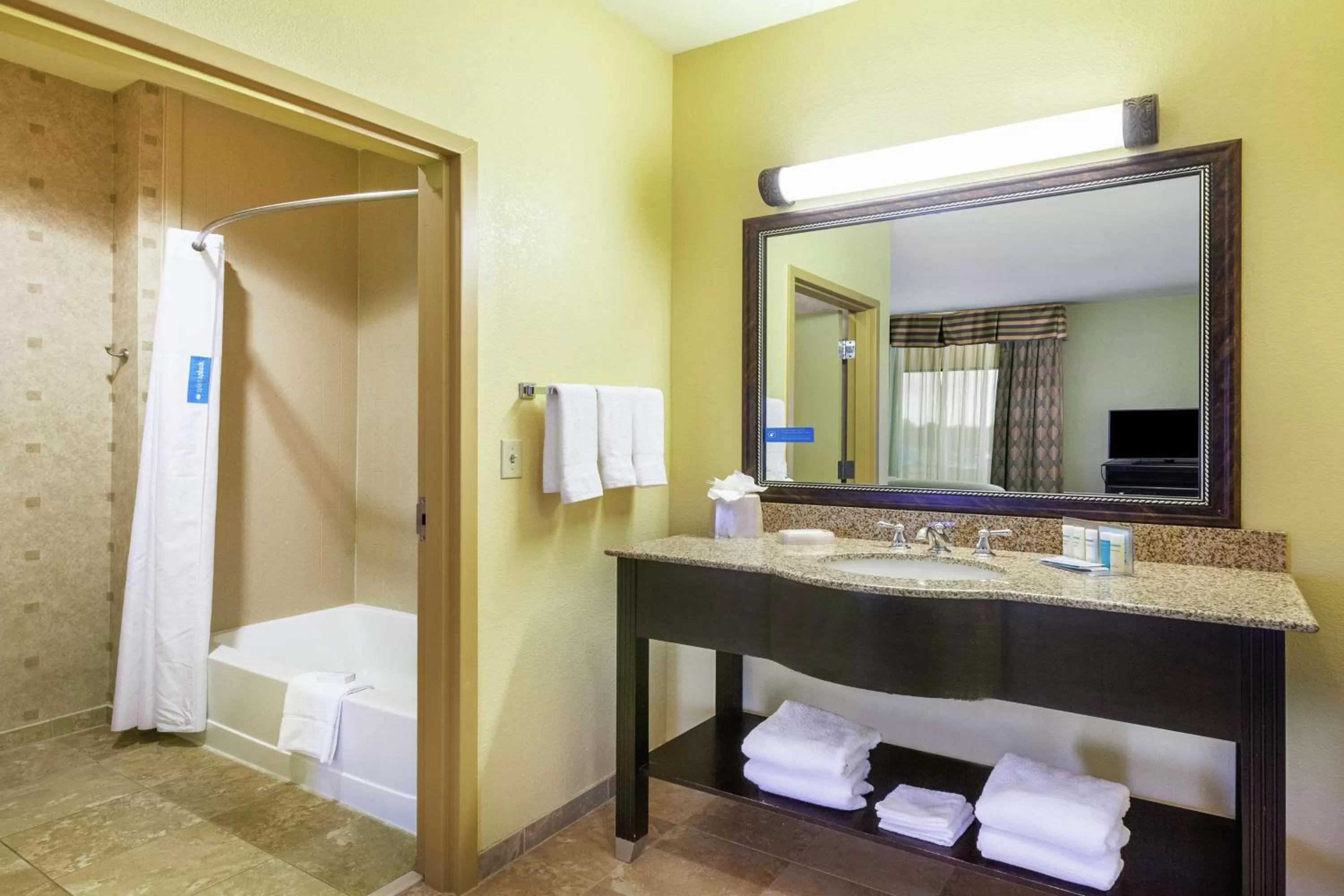 Bathroom in Hampton Inn & Suites Owasso