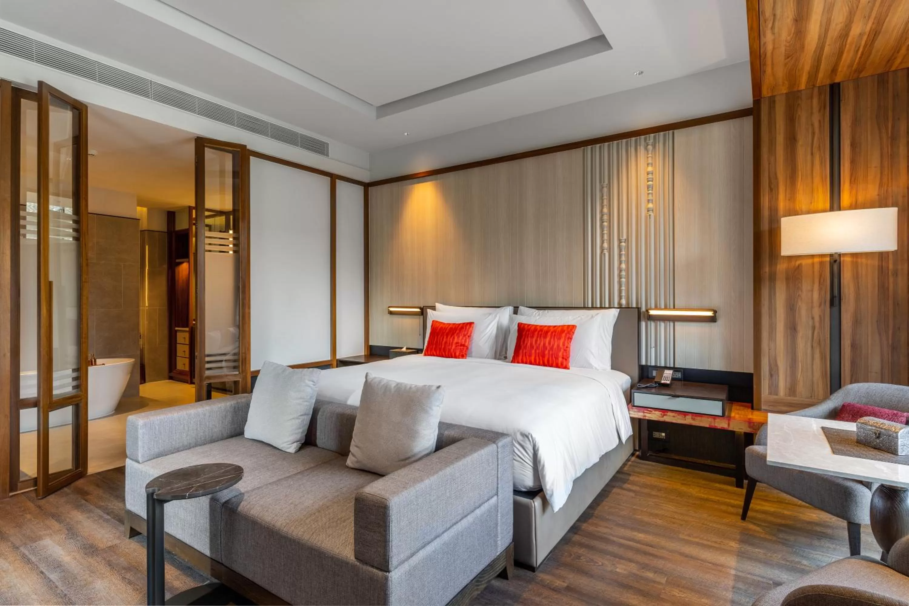 Photo of the whole room, Bed in Villa Deva Resort & Hotel Bangkok