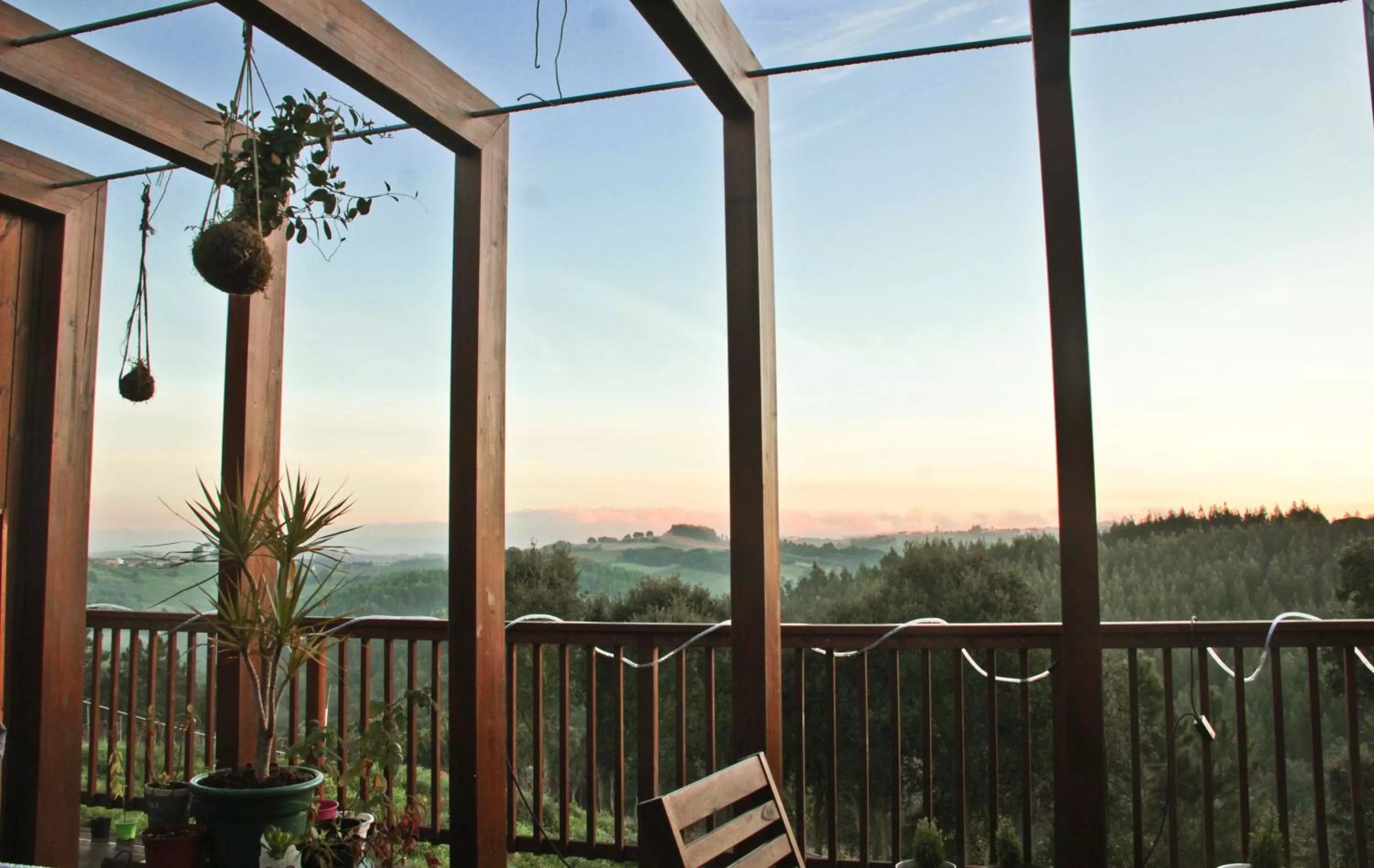 Balcony/Terrace in Cabanas da Colina