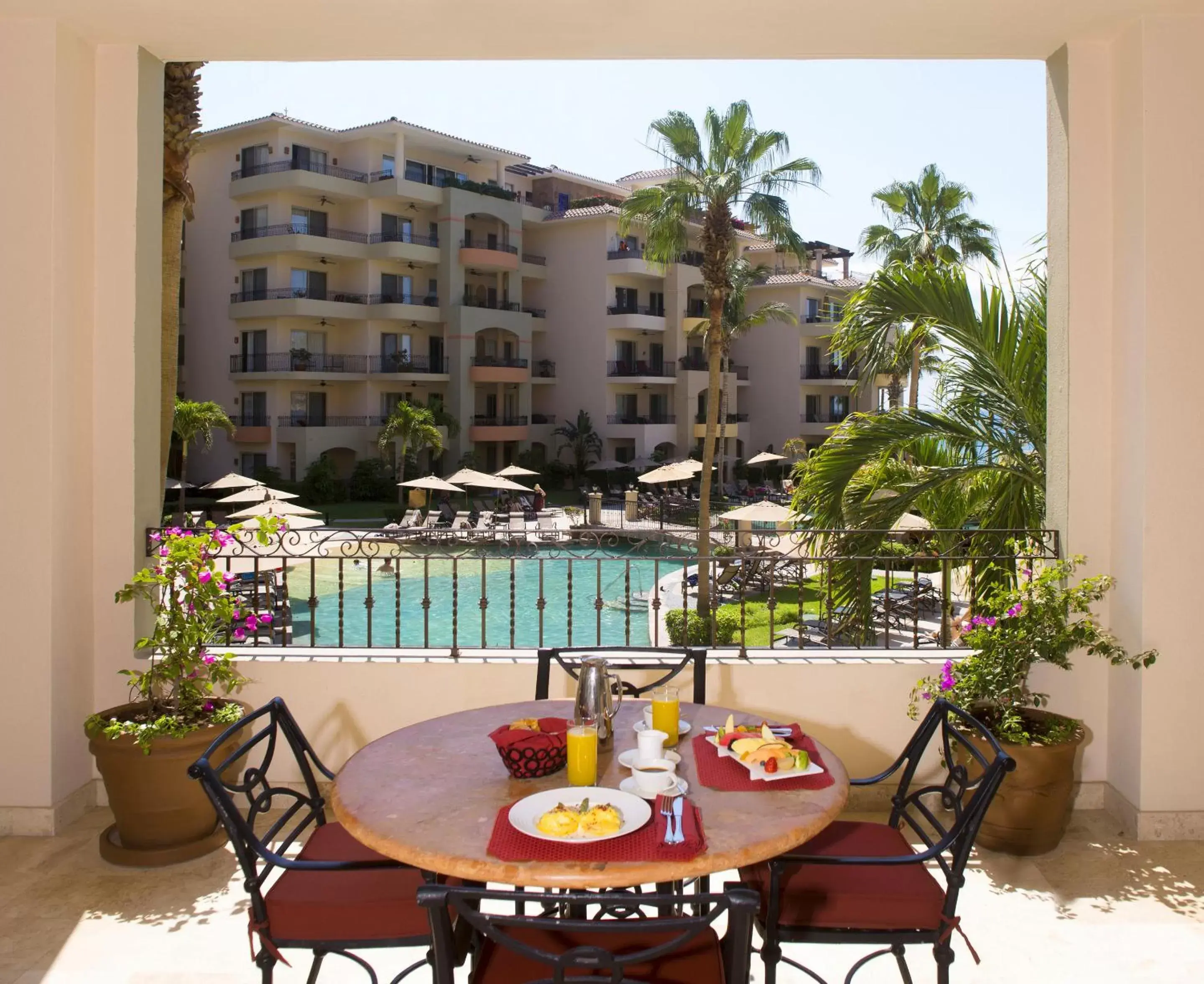 Balcony/Terrace in Villa la Estancia Beach Resort & Spa