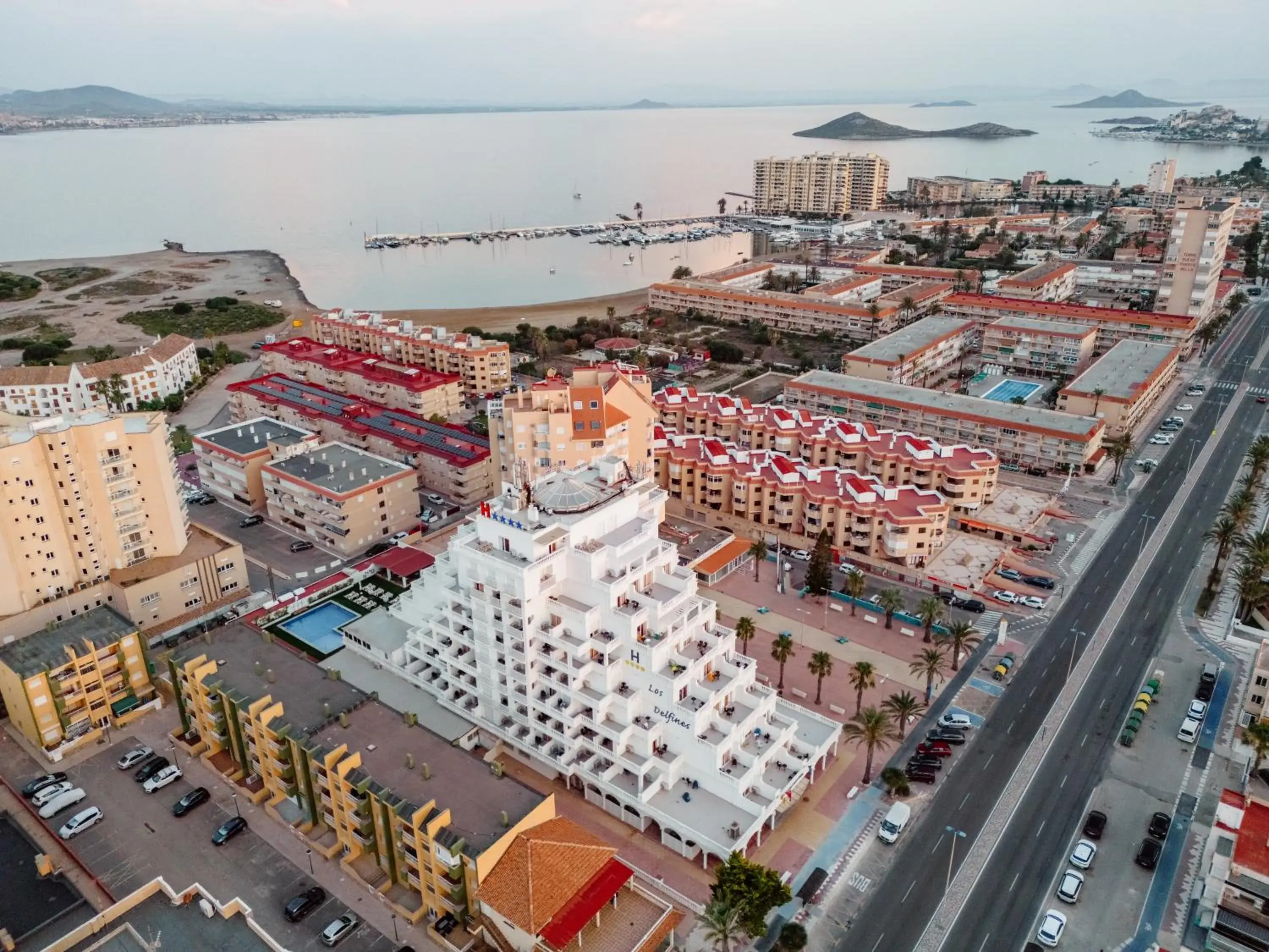 Property building, Bird's-eye View in Hotel Los Delfines