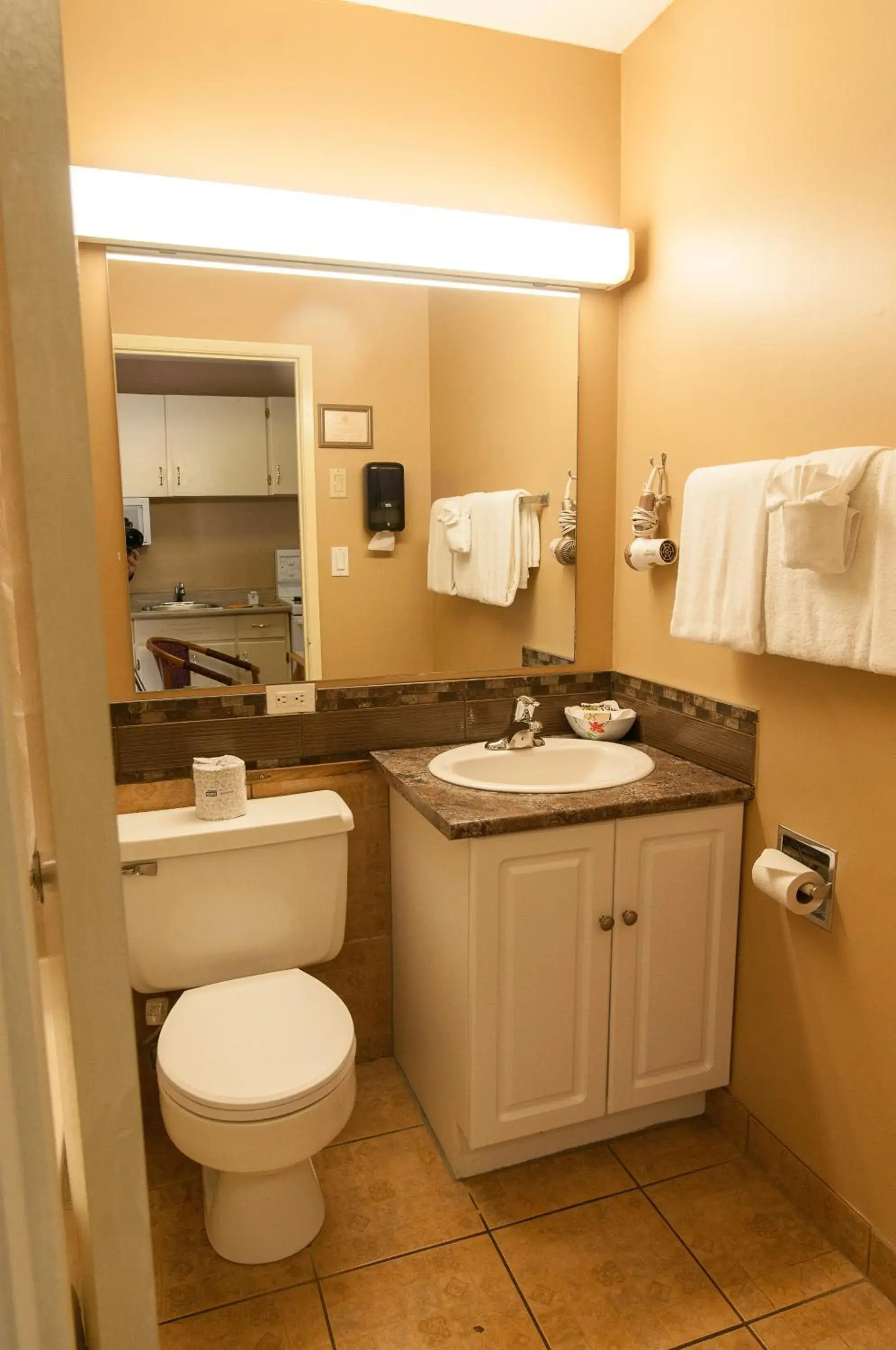 Bathroom in Okanagan Seasons Resort