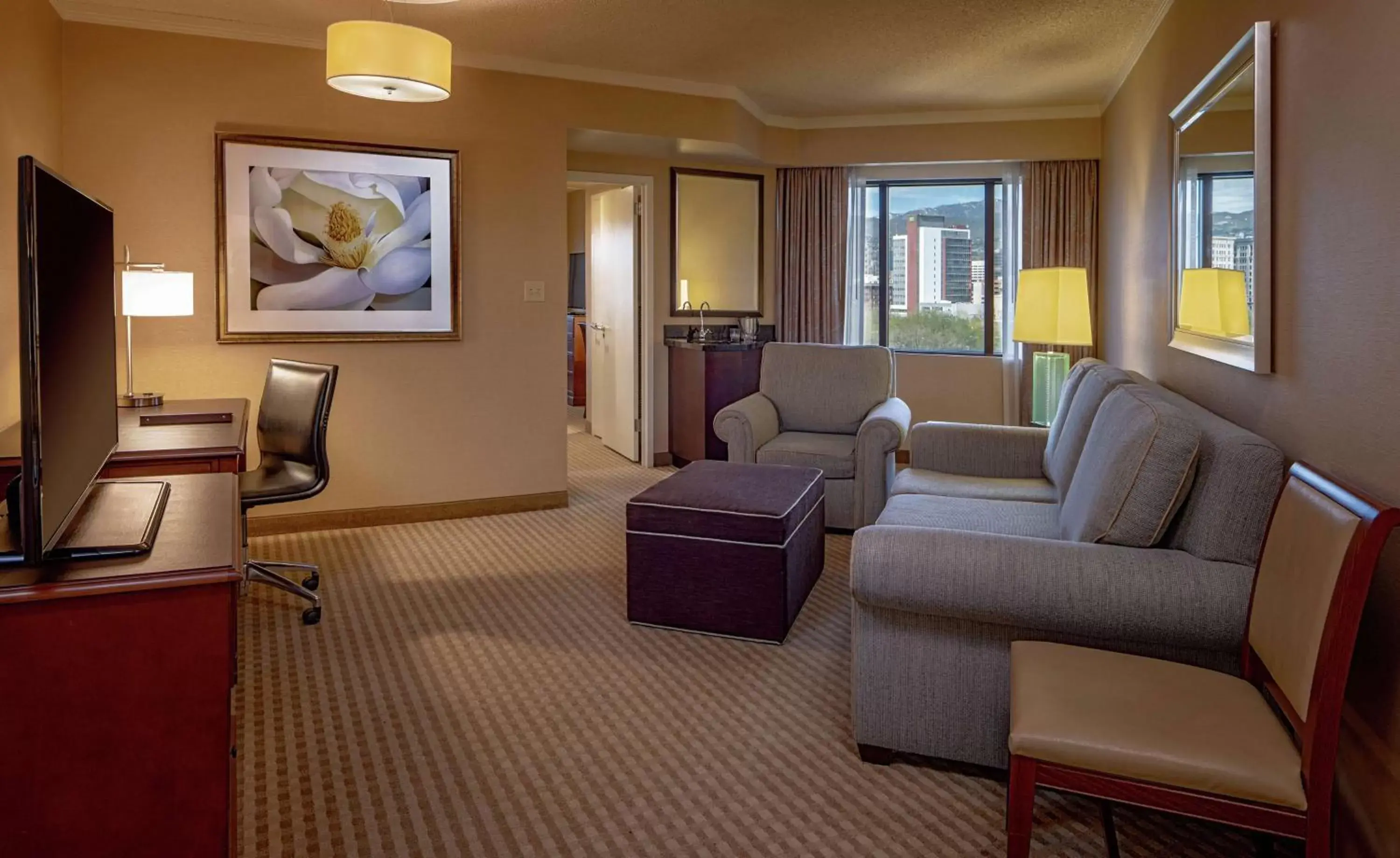 Bedroom, Seating Area in Doubletree Suites by Hilton Salt Lake City