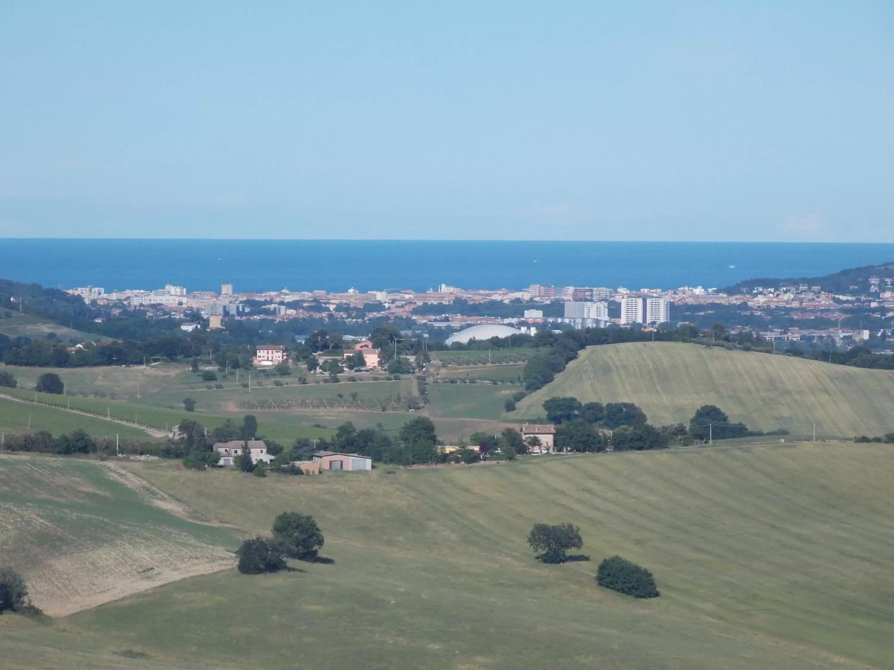 Sea view, Bird's-eye View in B&B La Torretta