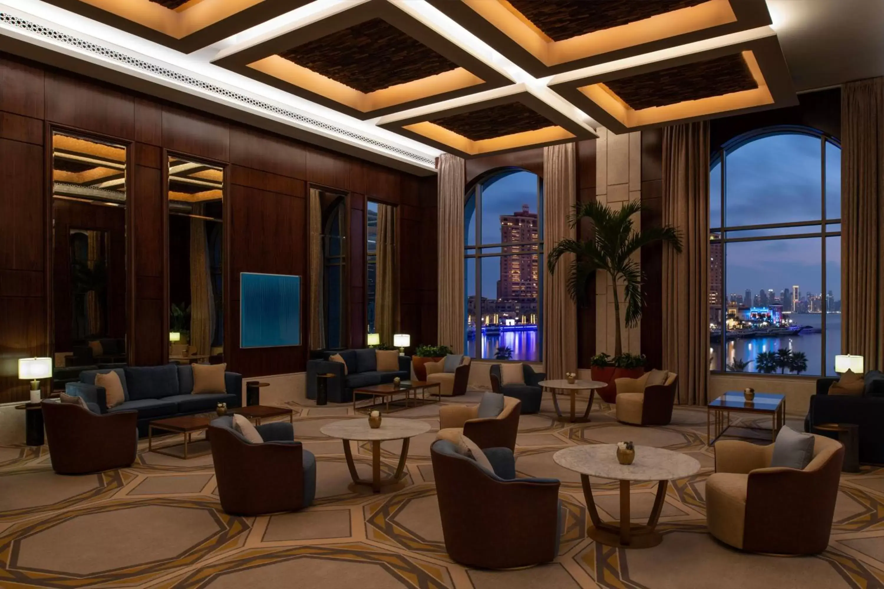 Lobby or reception in The St Regis Marsa Arabia Island, The Pearl Qatar