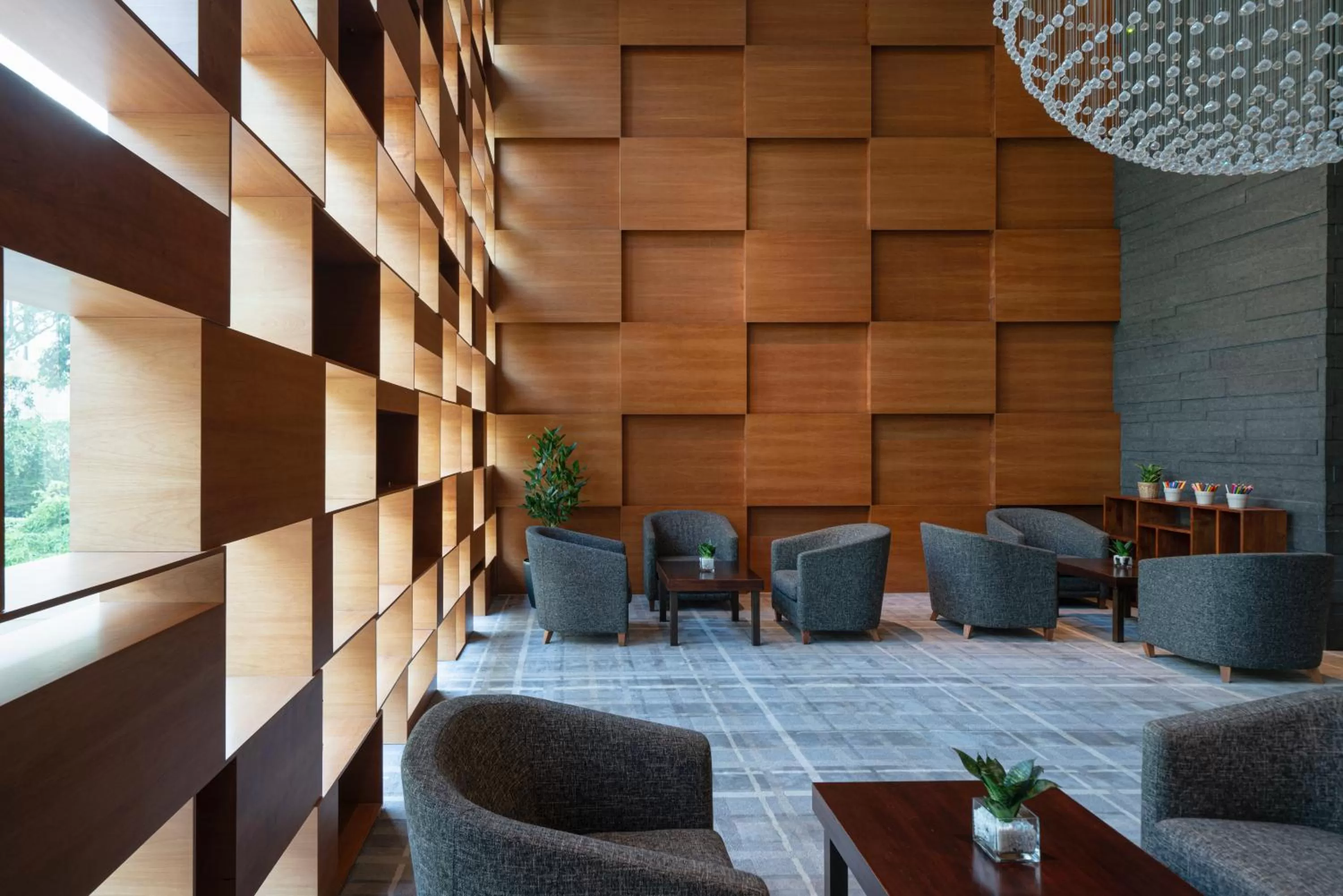 Lounge or bar in Oasia Resort Sentosa by Far East Hospitality