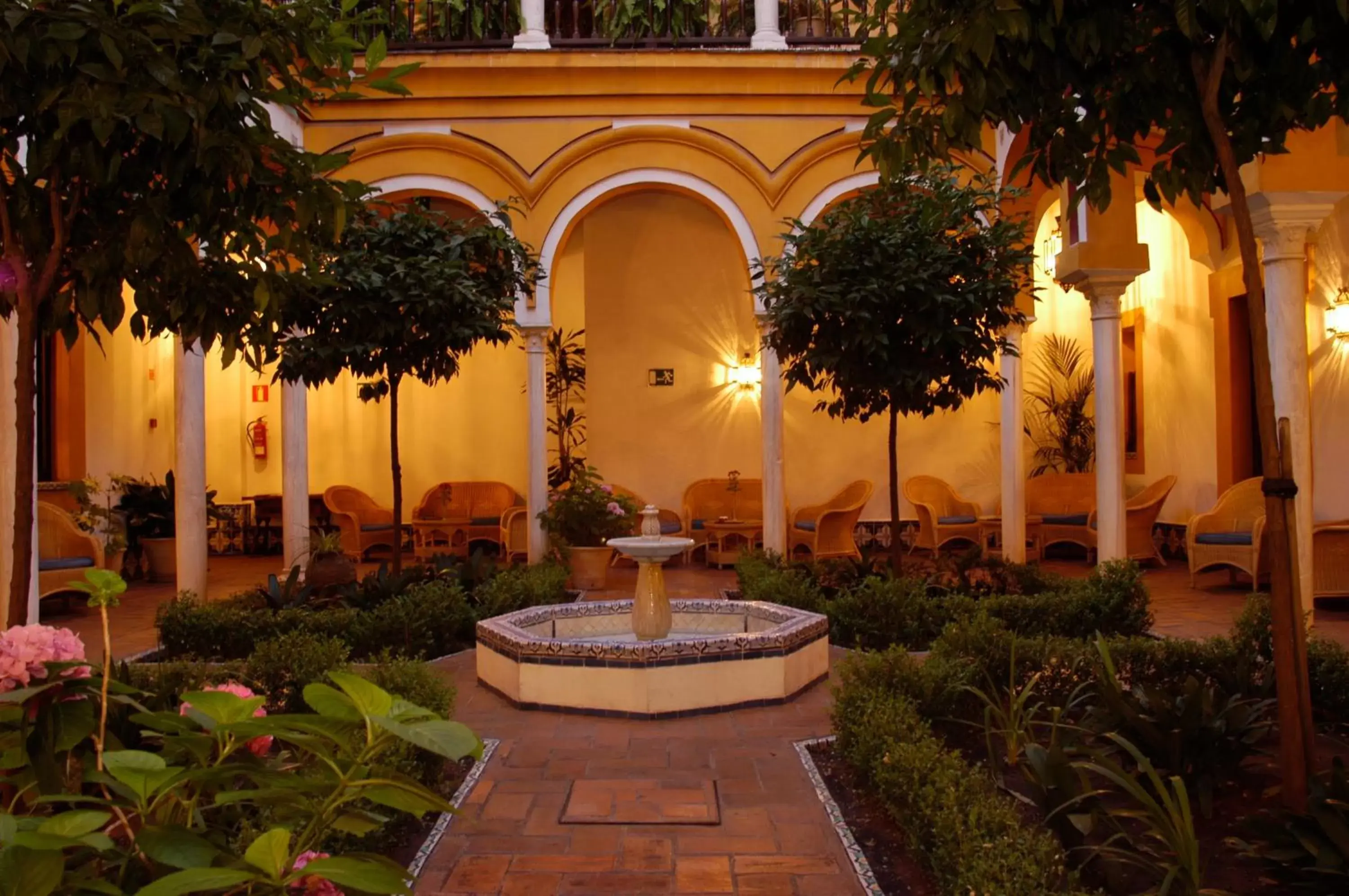 Garden in Hotel Casa Imperial