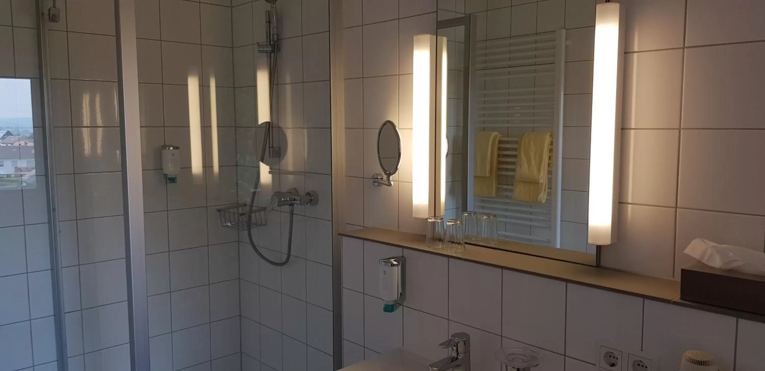 Bathroom in Berghof Hotel