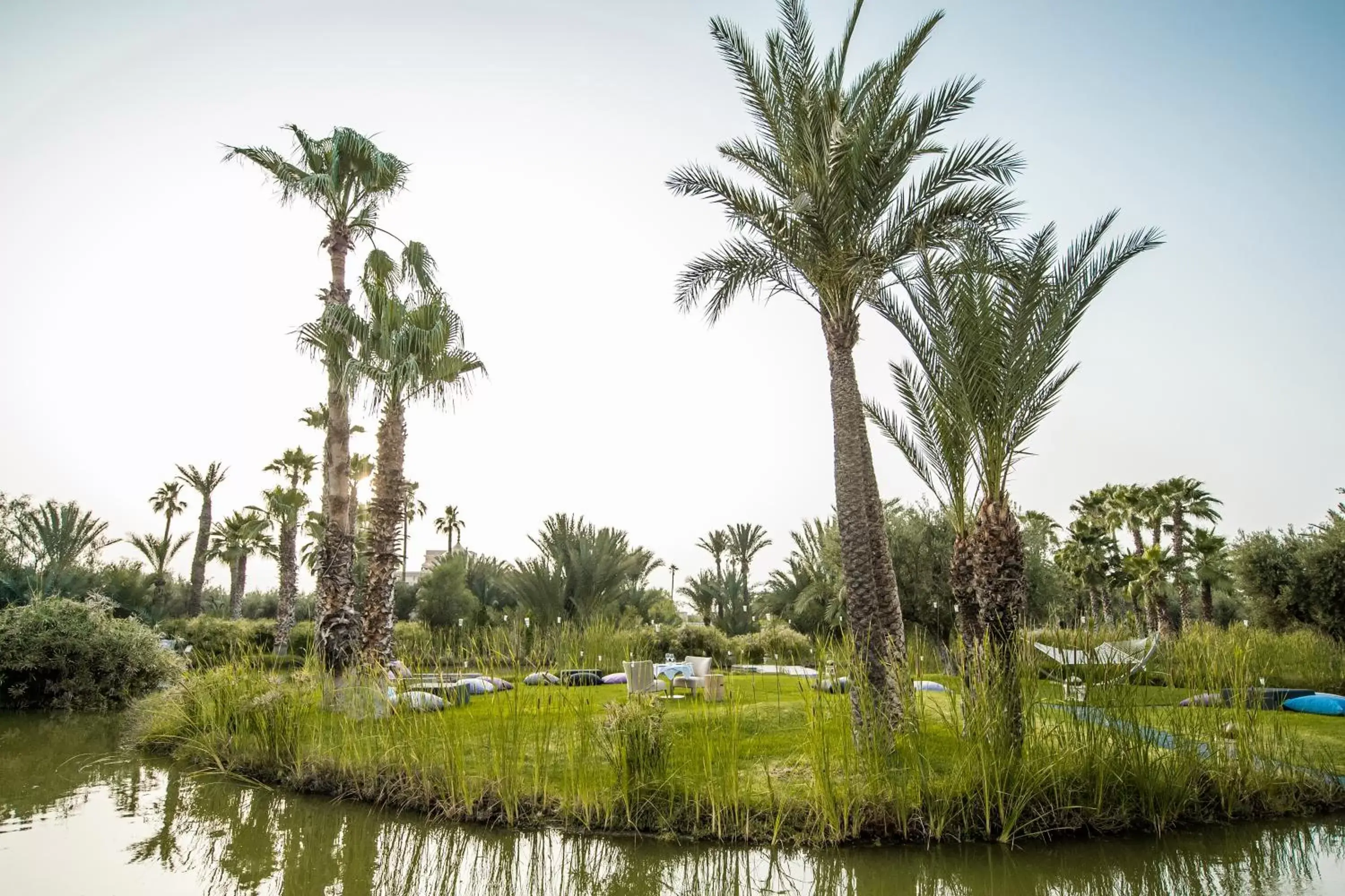 Garden in Palais Namaskar