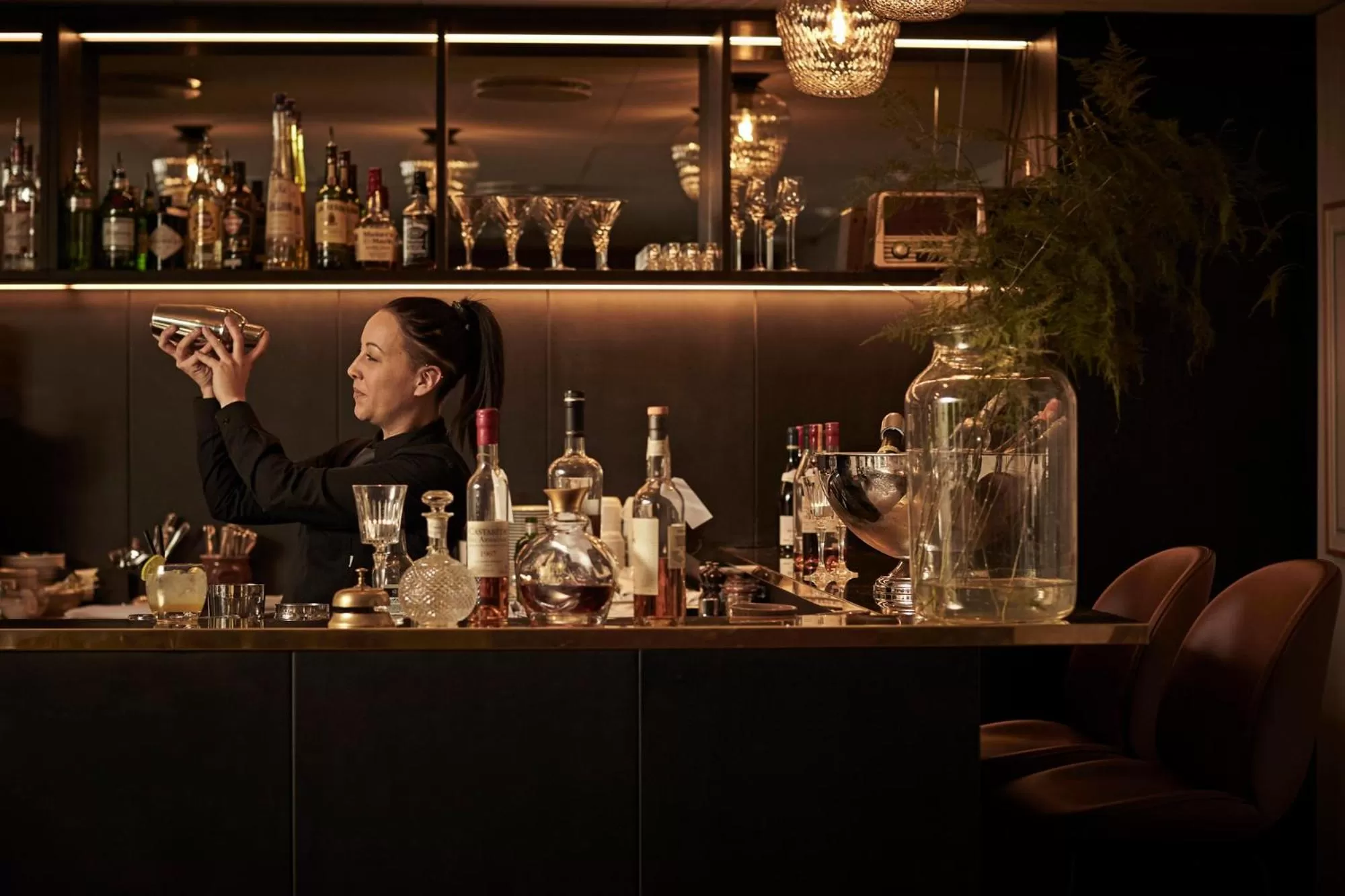 Lounge or bar in Comwell Kongebrogaarden