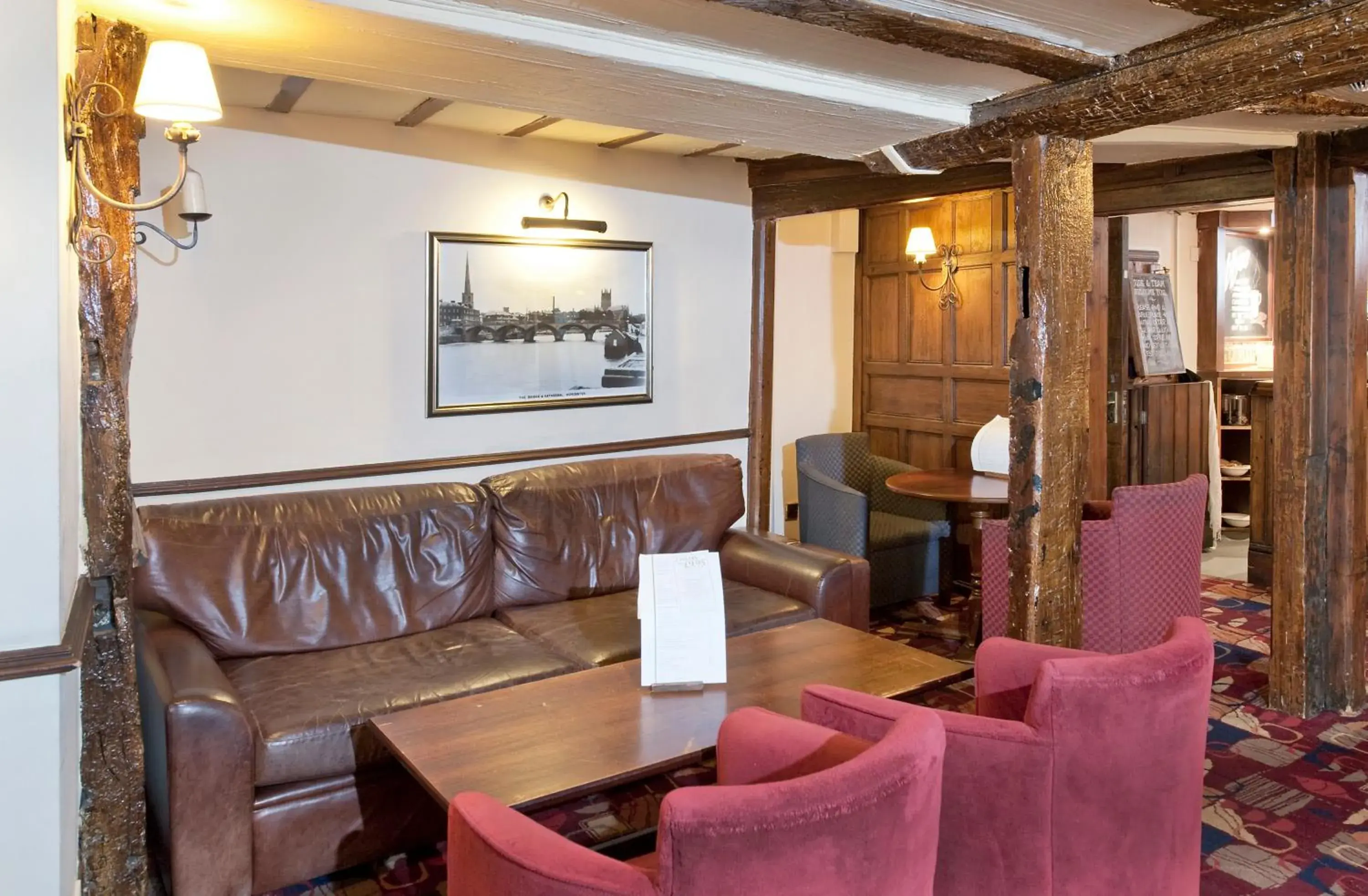 Lounge or bar, Seating Area in Ye Olde Talbot Hotel by Greene King Inns
