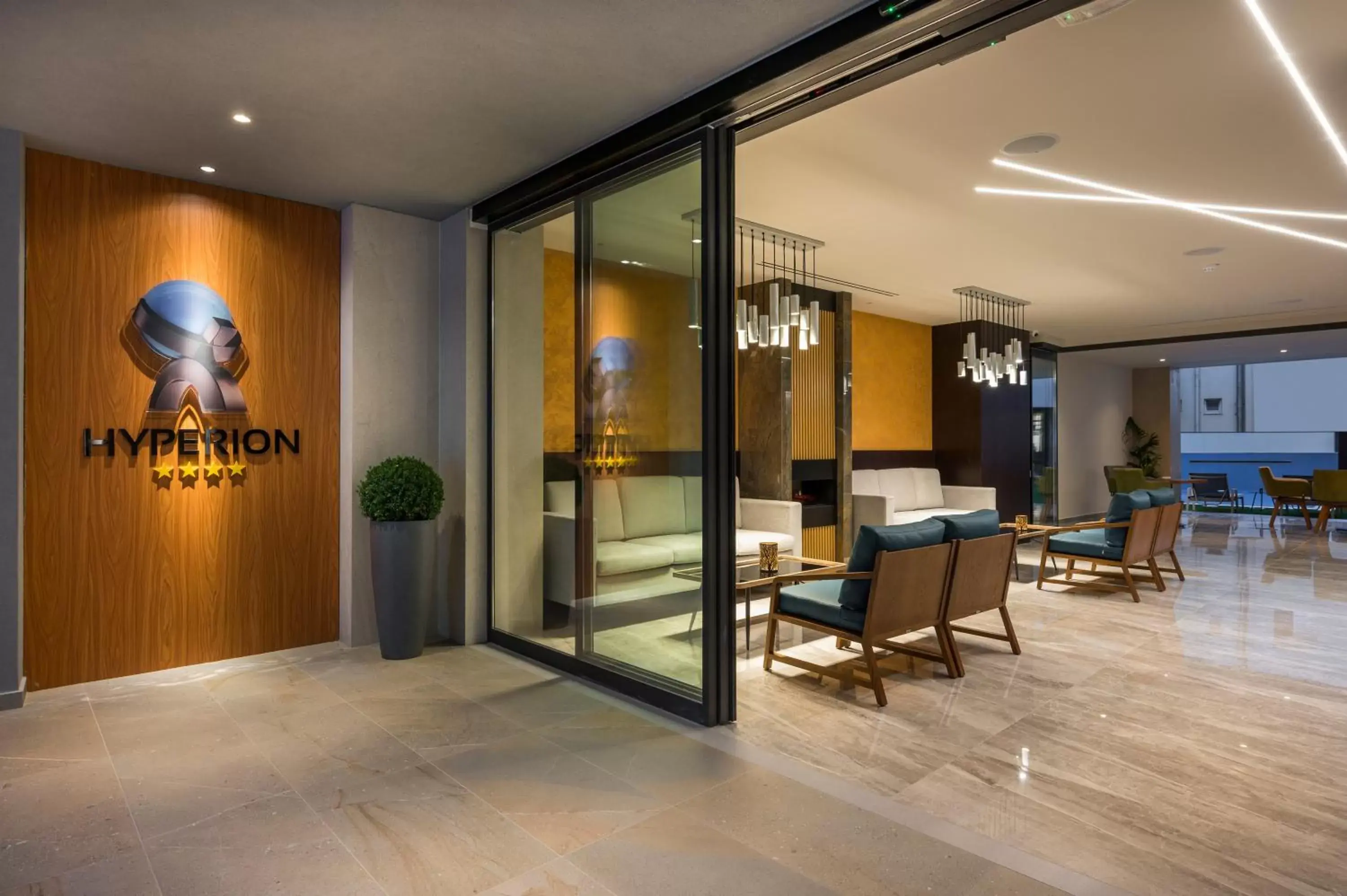 Lobby or reception in Hyperion City Hotel & Spa