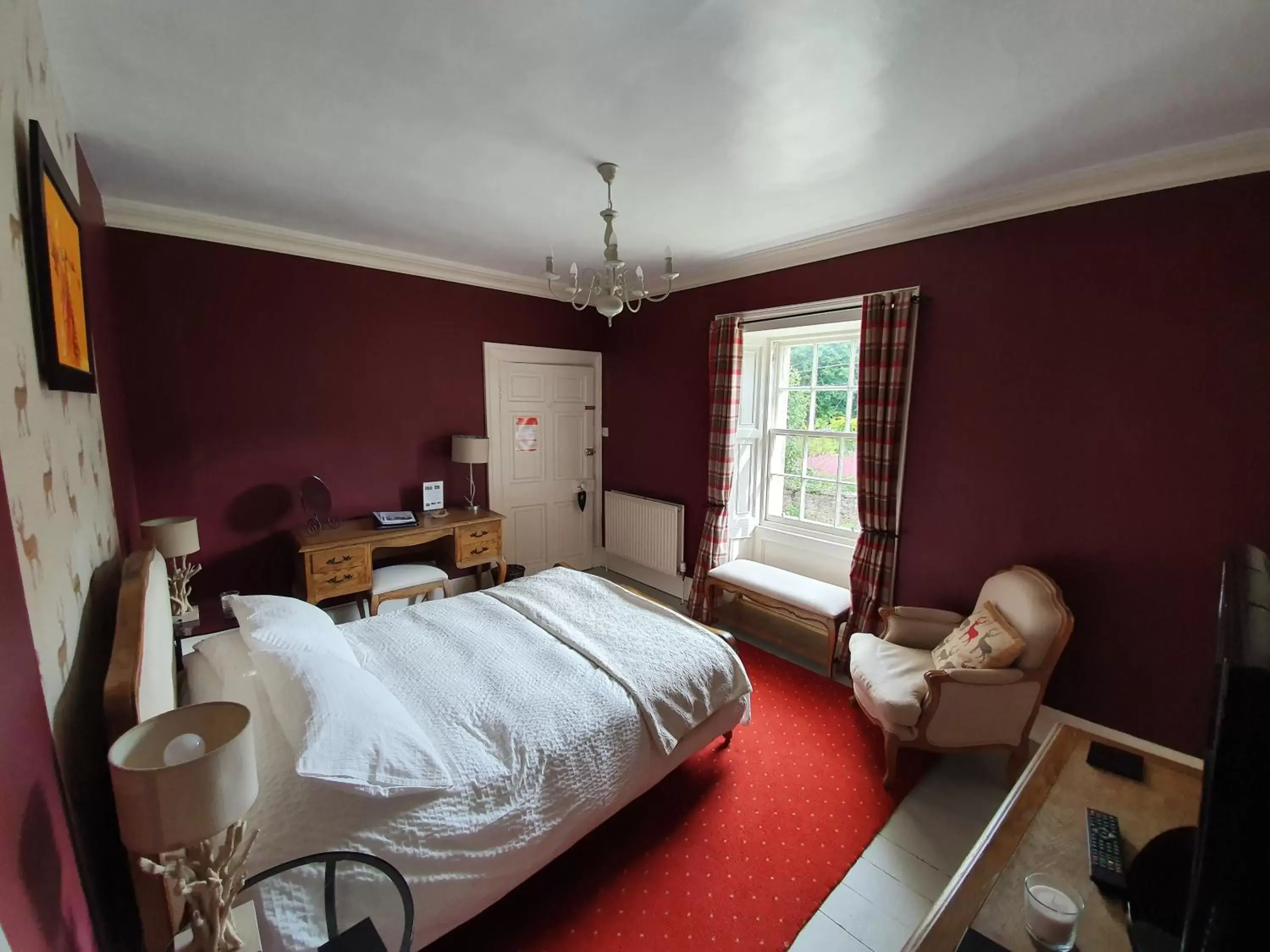 Bedroom in Parkhead House