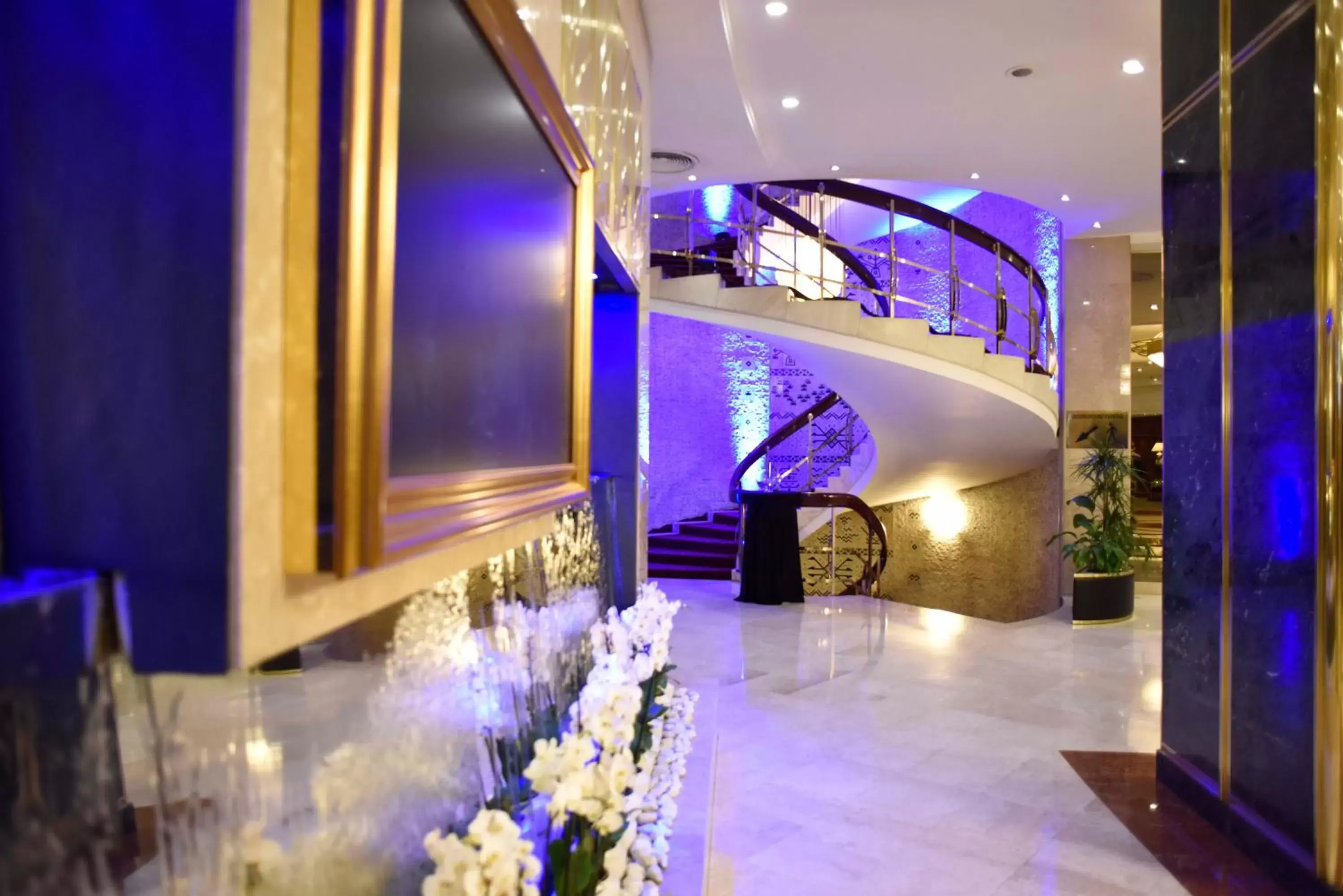 Lobby or reception in Grand Hotel Bucharest