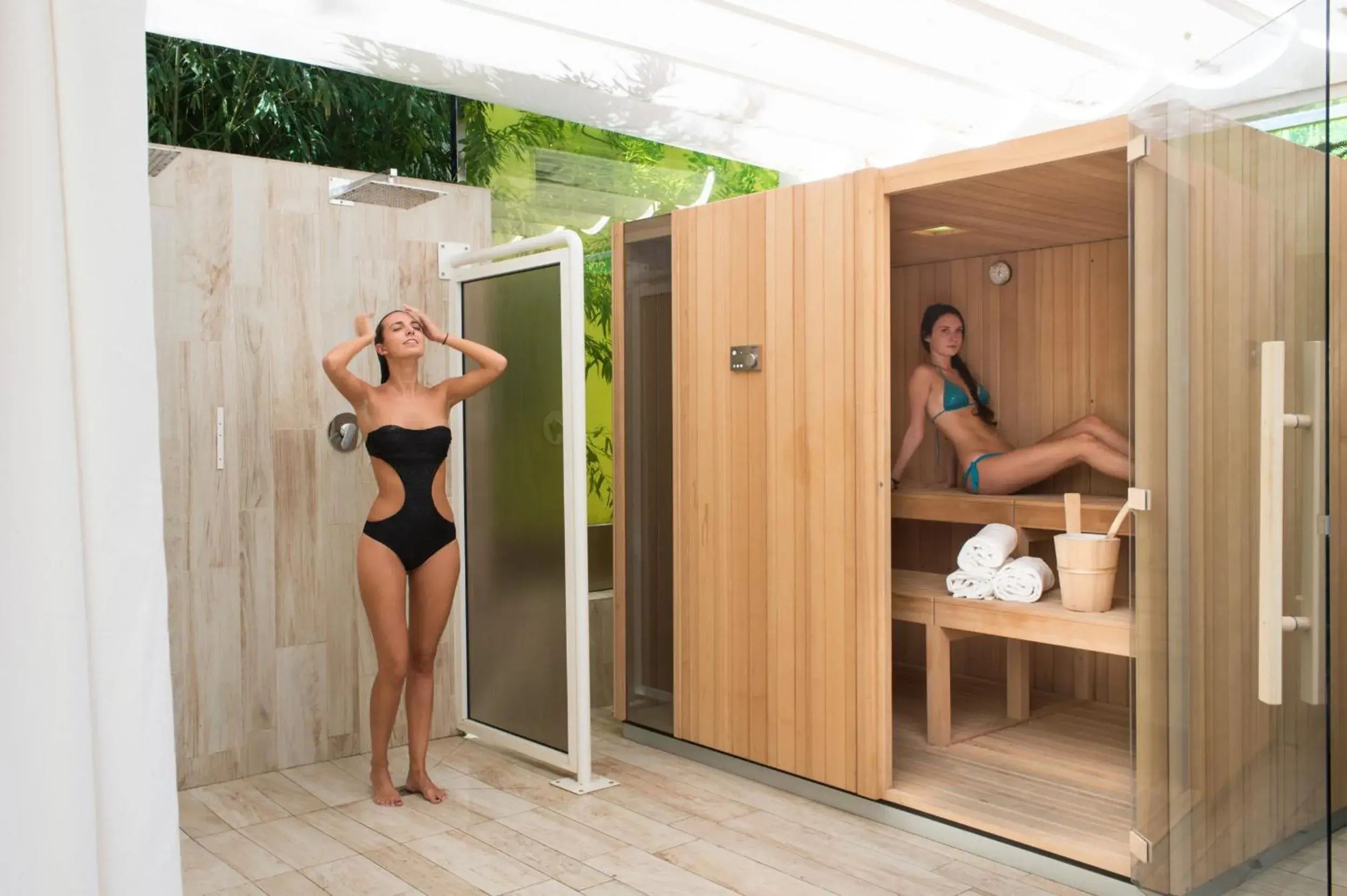 Sauna in Grand Hotel Panoramic