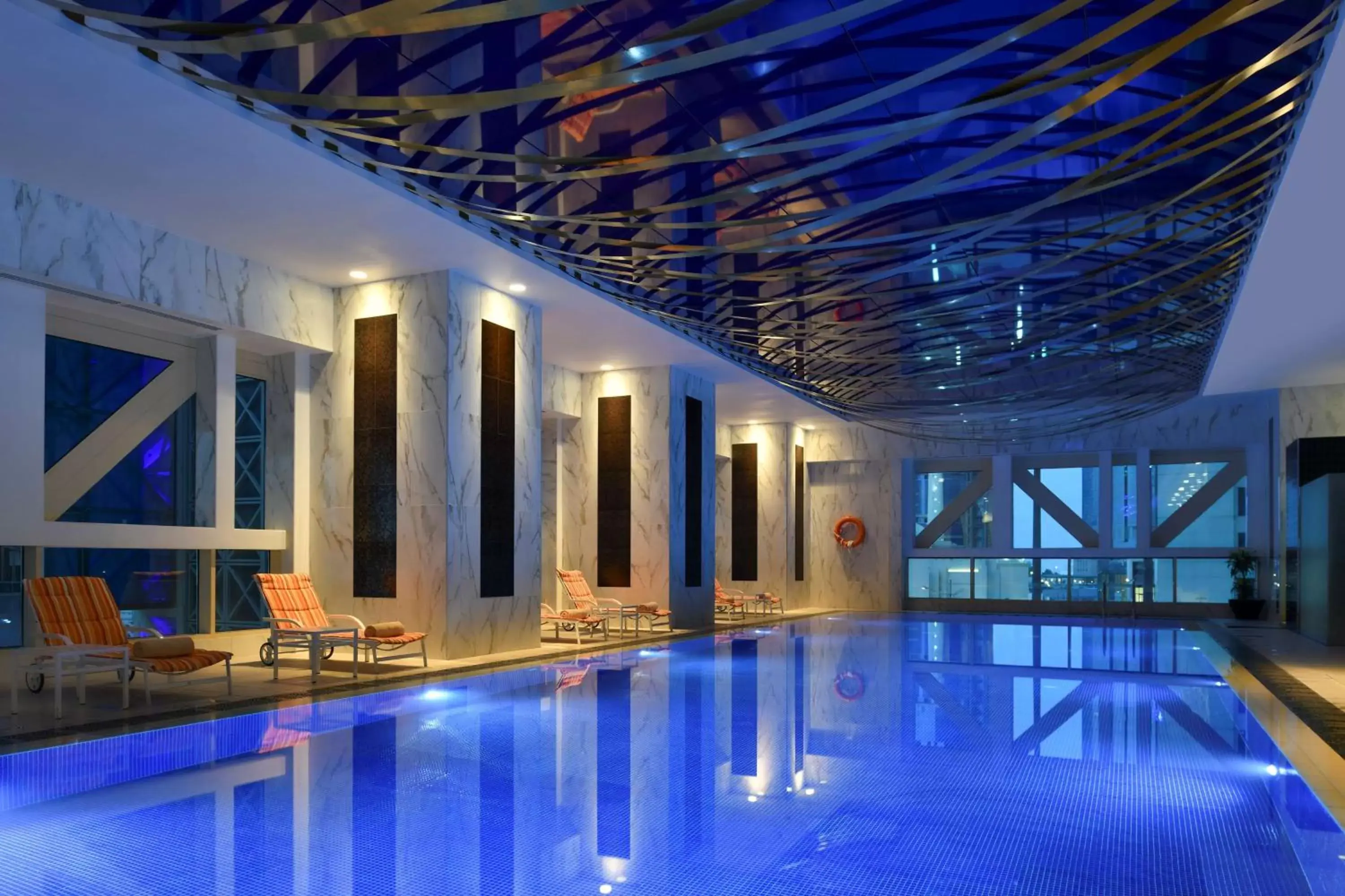 Pool view, Swimming Pool in Kempinski Residences & Suites, Doha