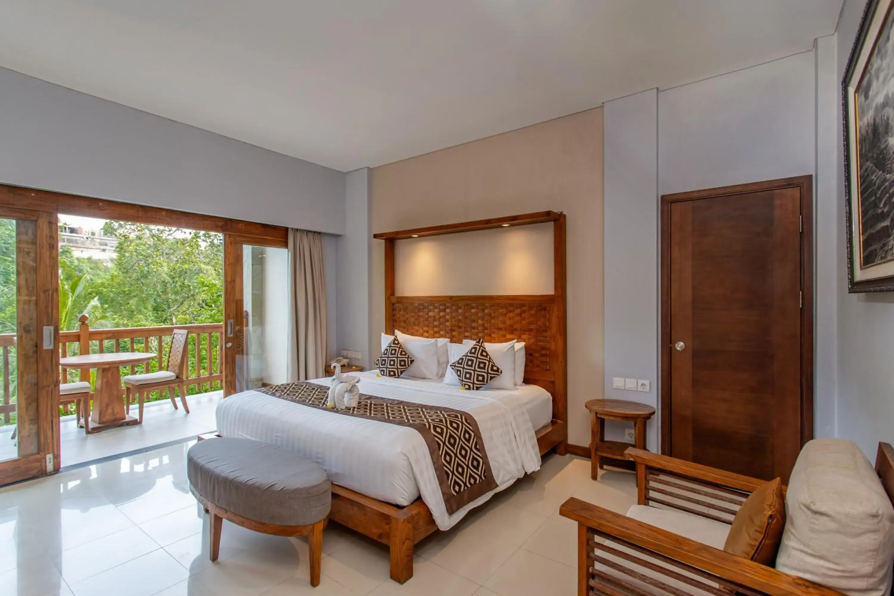 Bedroom in The Lokha Ubud Resort Villas and Spa