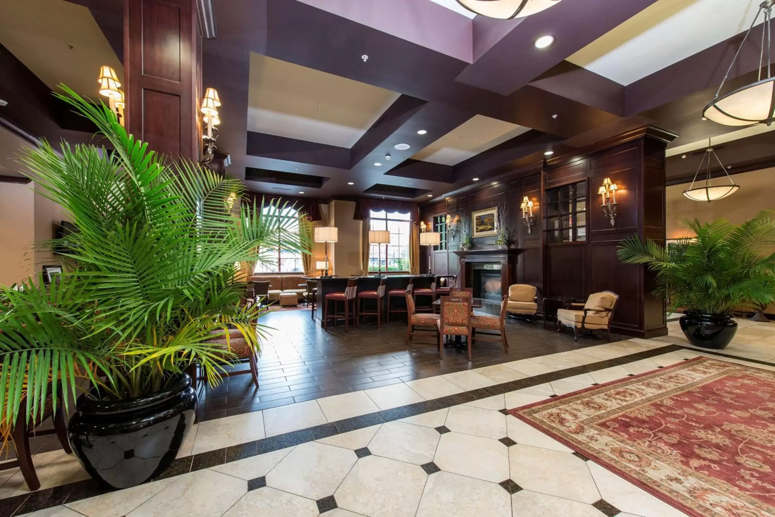 Lobby or reception, Lobby/Reception in Hampton Inn & Suites Albany-Downtown