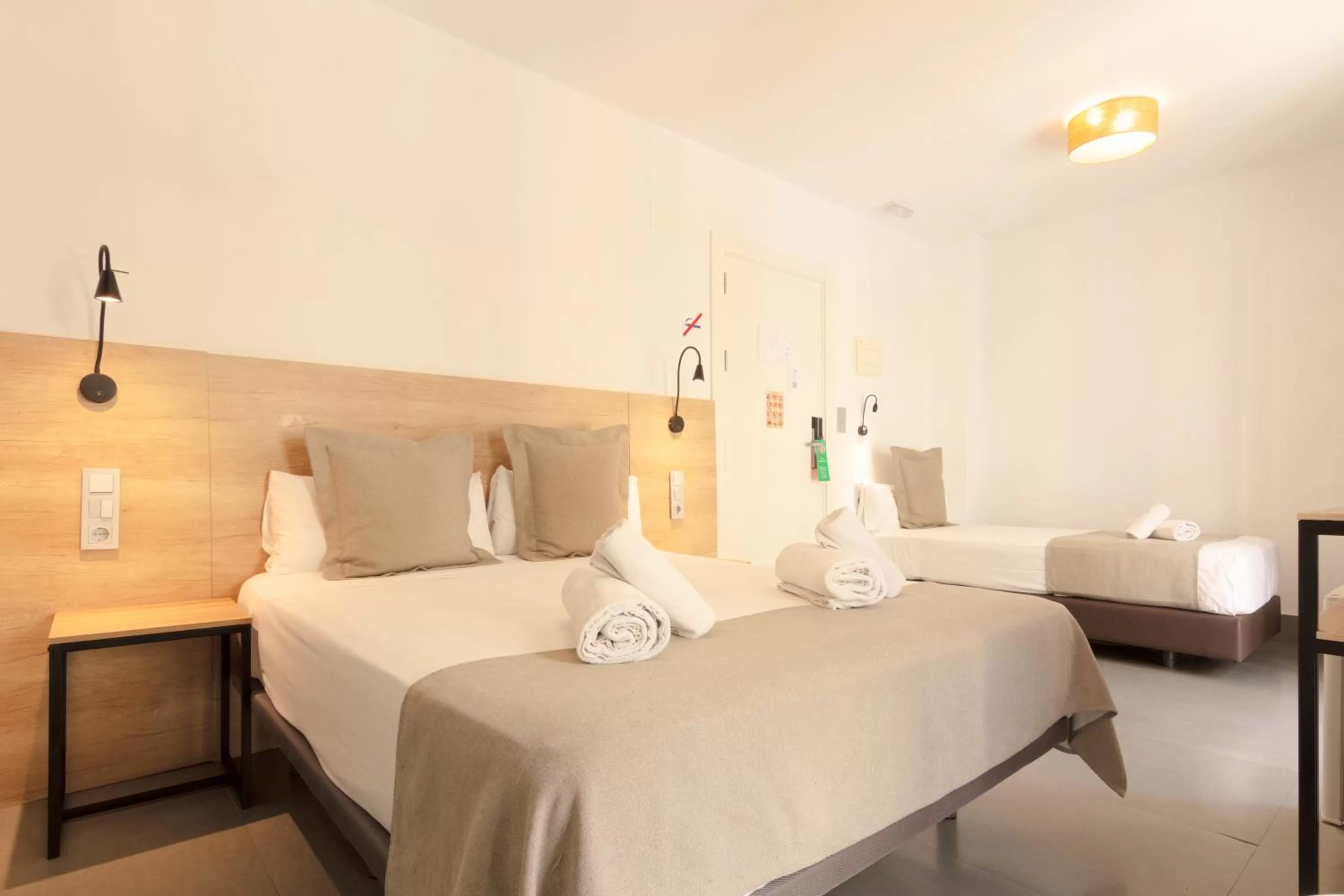 Bed in Hotel La Milagrosa