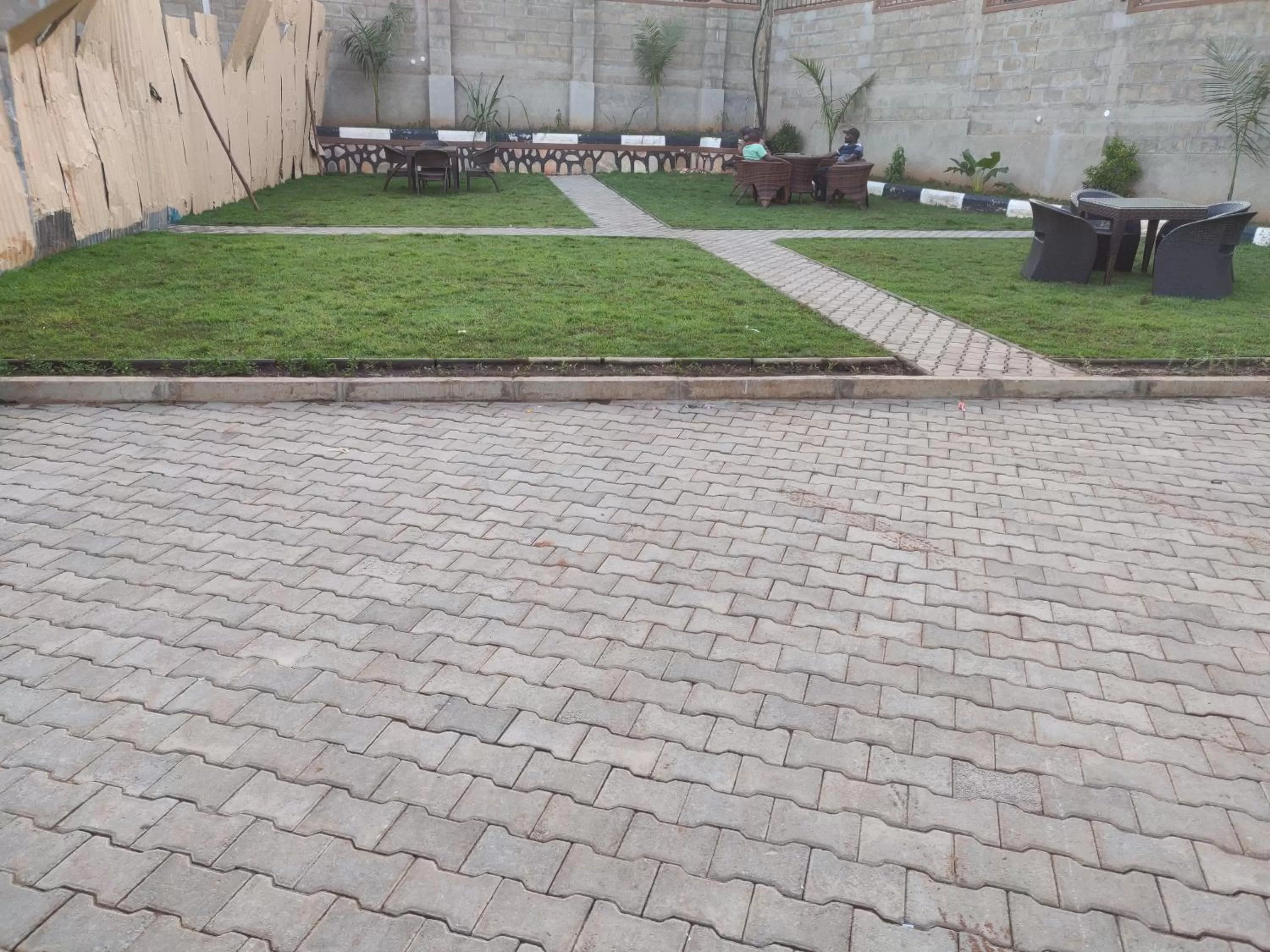 Garden in Kampala Suburbs Apartment