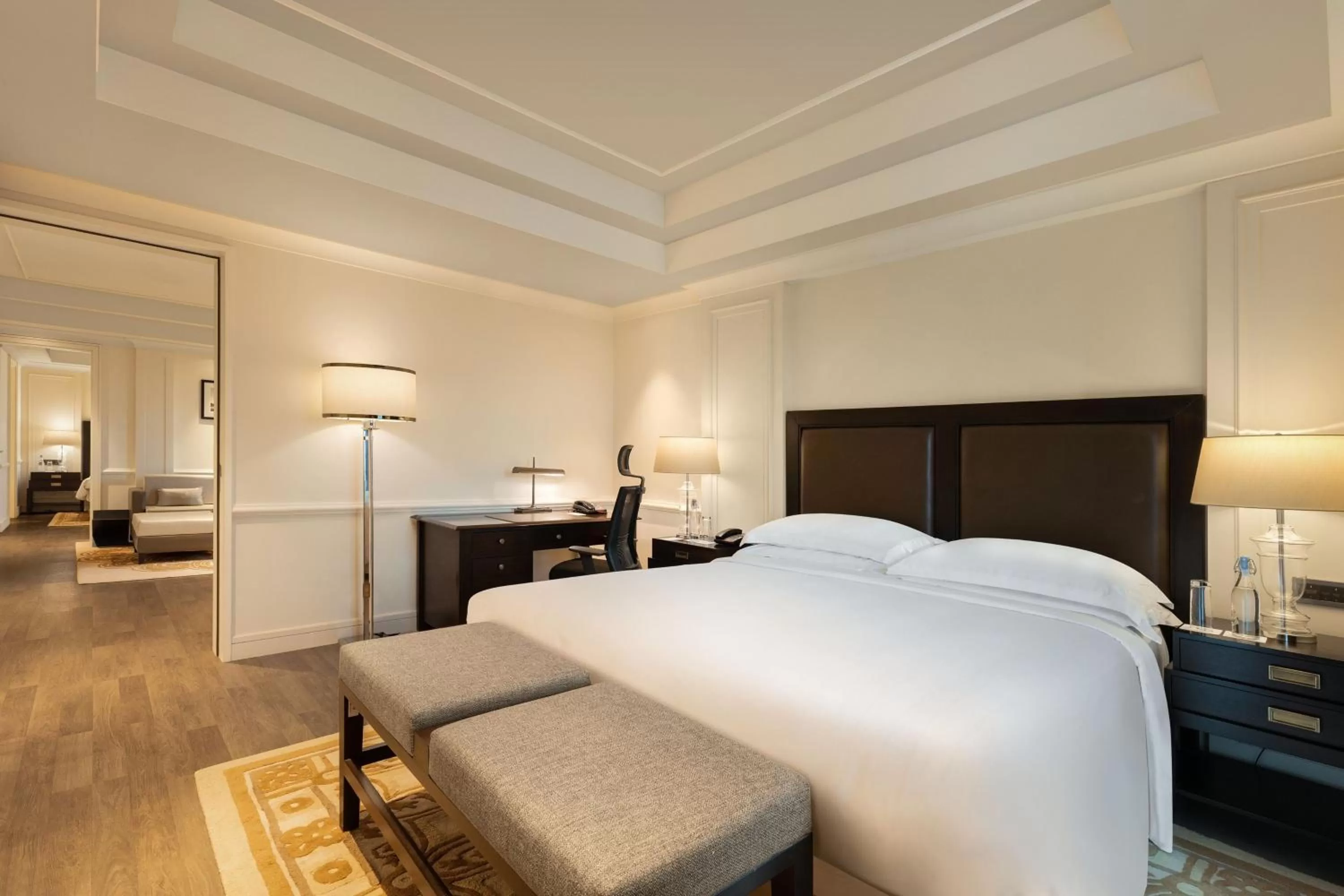 Photo of the whole room, Bed in ITC Royal Bengal, a Luxury Collection Hotel, Kolkata