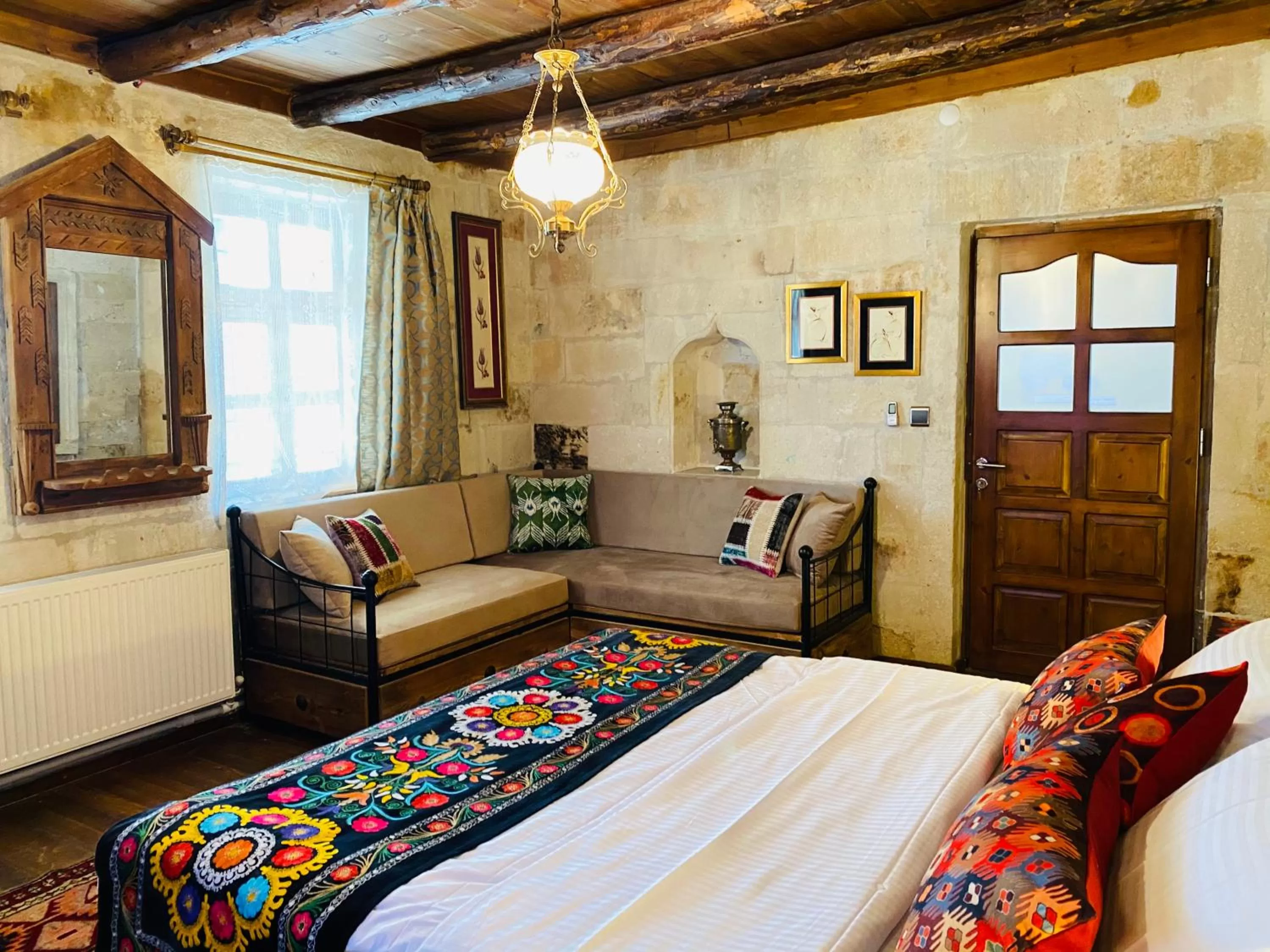 Bed in YASTIK HOUSES - Cappadocia