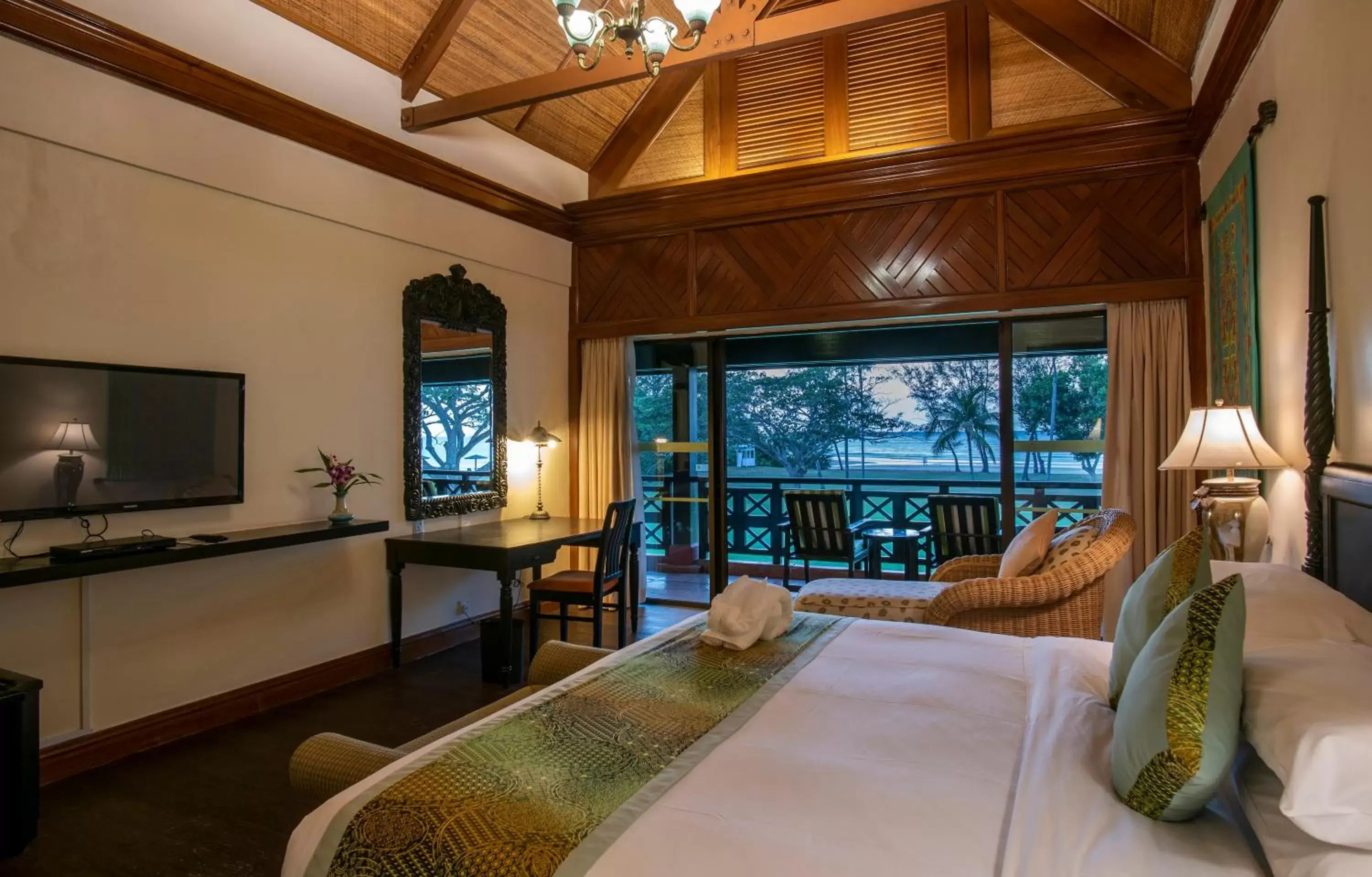 Bedroom in Nexus Resort & Spa Karambunai